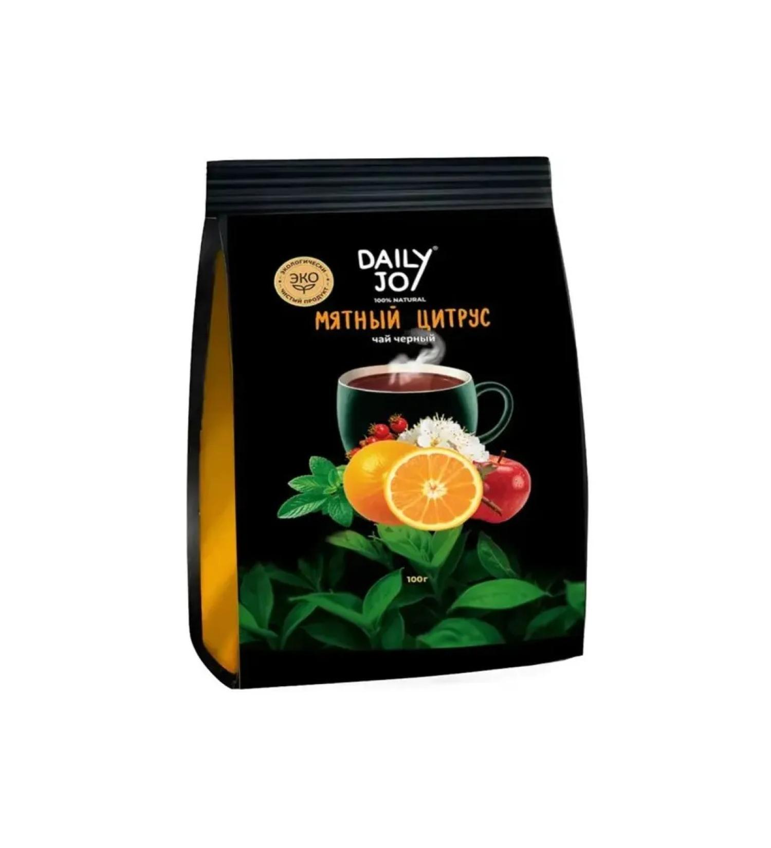 Daily Joy Black tea "Mint citrus" 100 g