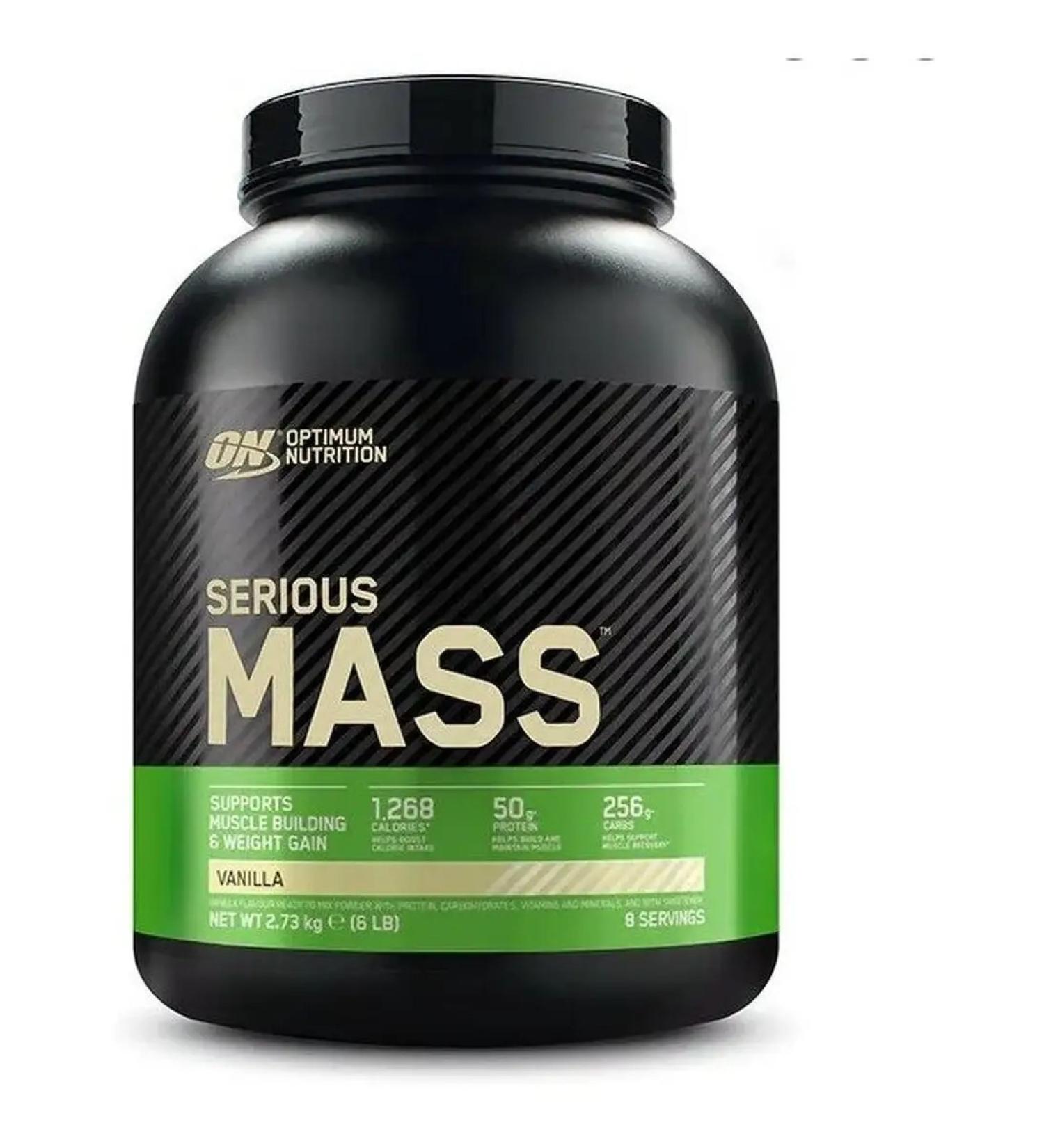 Optimum Nutrition Heiner Serious Mass 2720 g (vanilla) - Buy Online on GoSupps.com