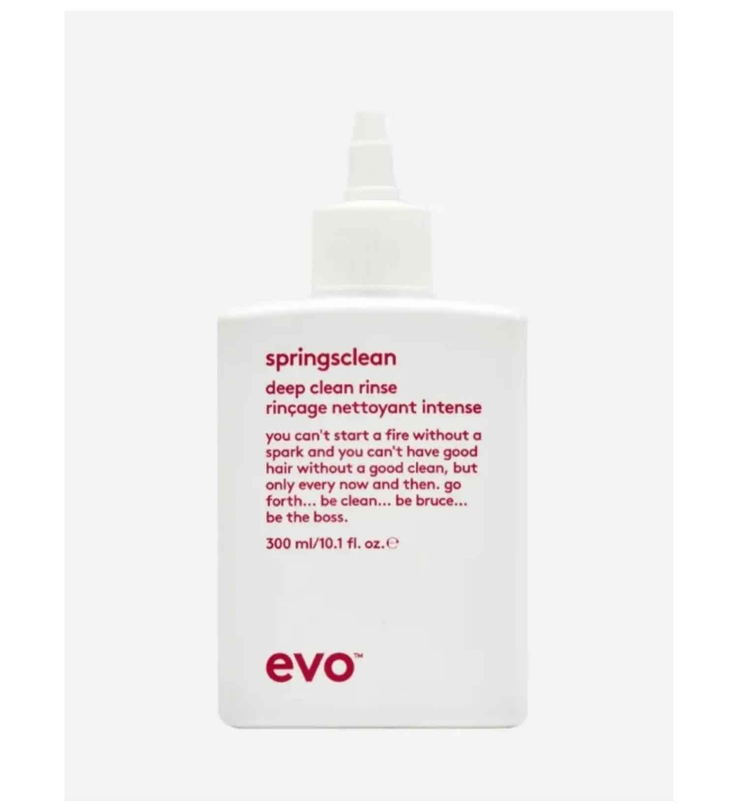 EVO Springsclean Deep Clean Rinse Deep Cleansing Cream for Curly and Frizzy Hair - Buy Online on GoSupps.com