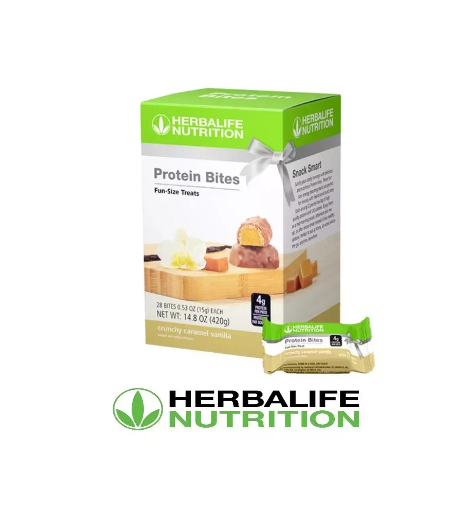 Protein mini-tanks Vanil with crispy caramel