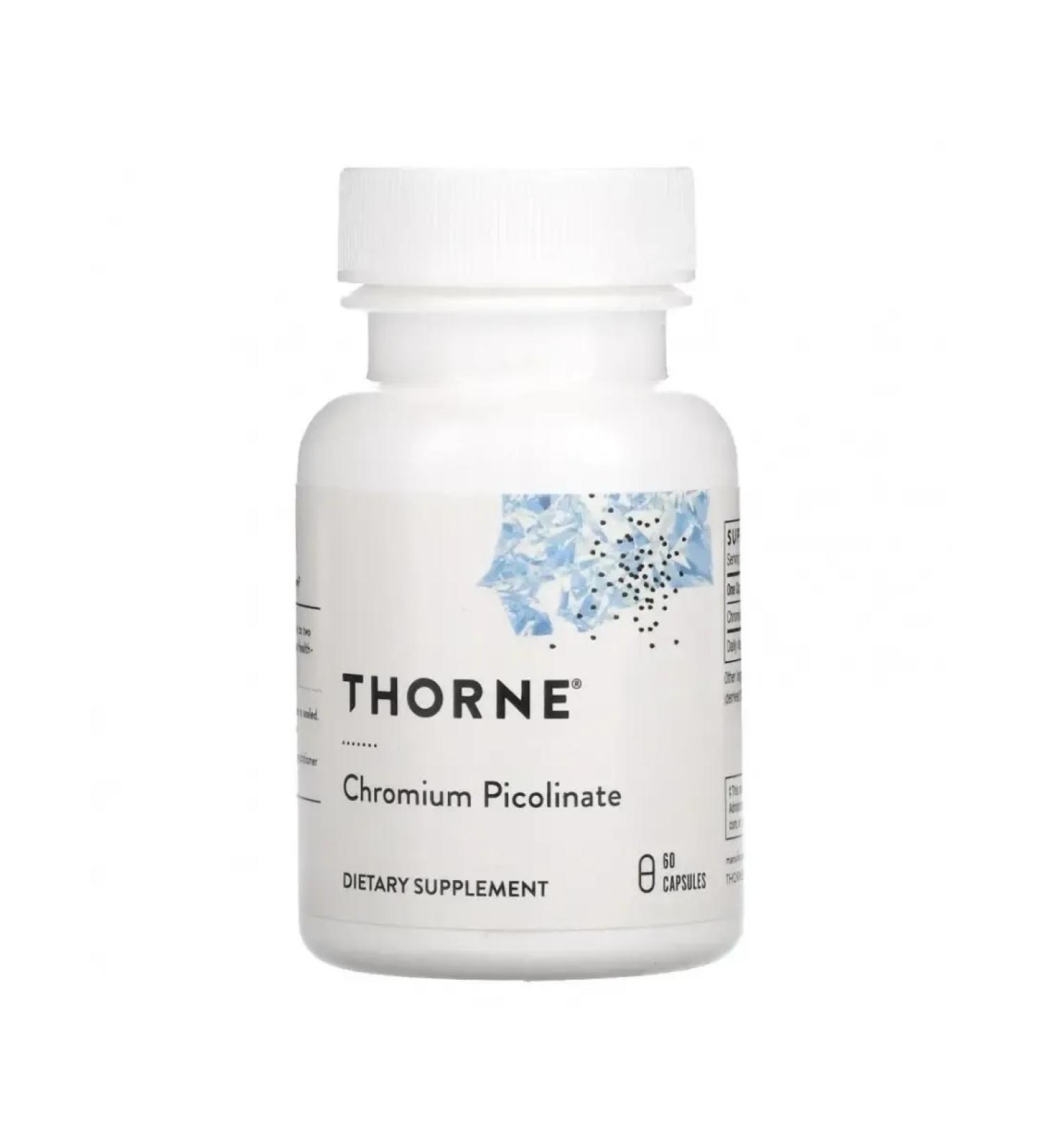 Thorne Research Chromium Picolinate 60 capsules