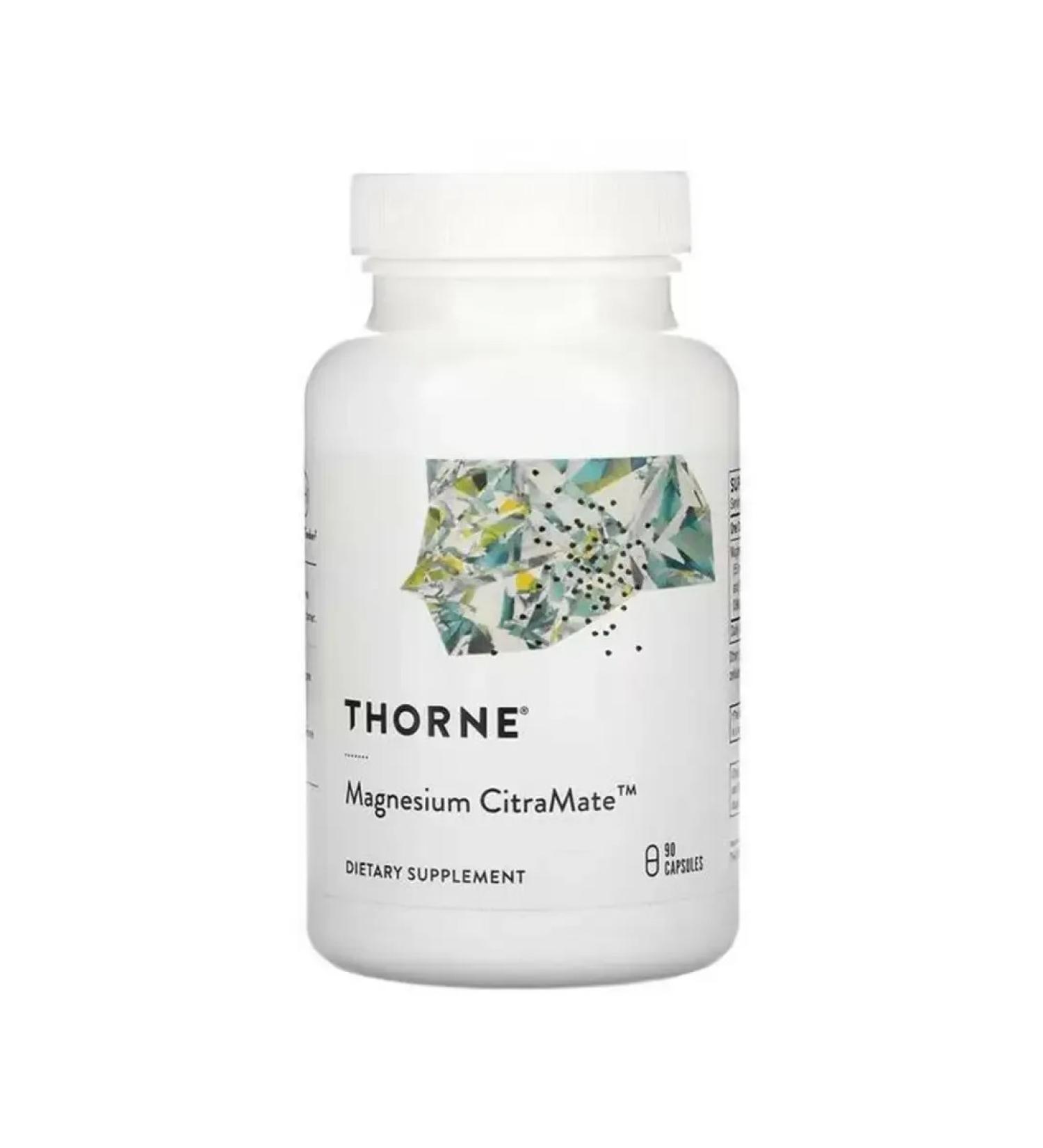 Thorne Research Magnesium Citramate 90 capsules
