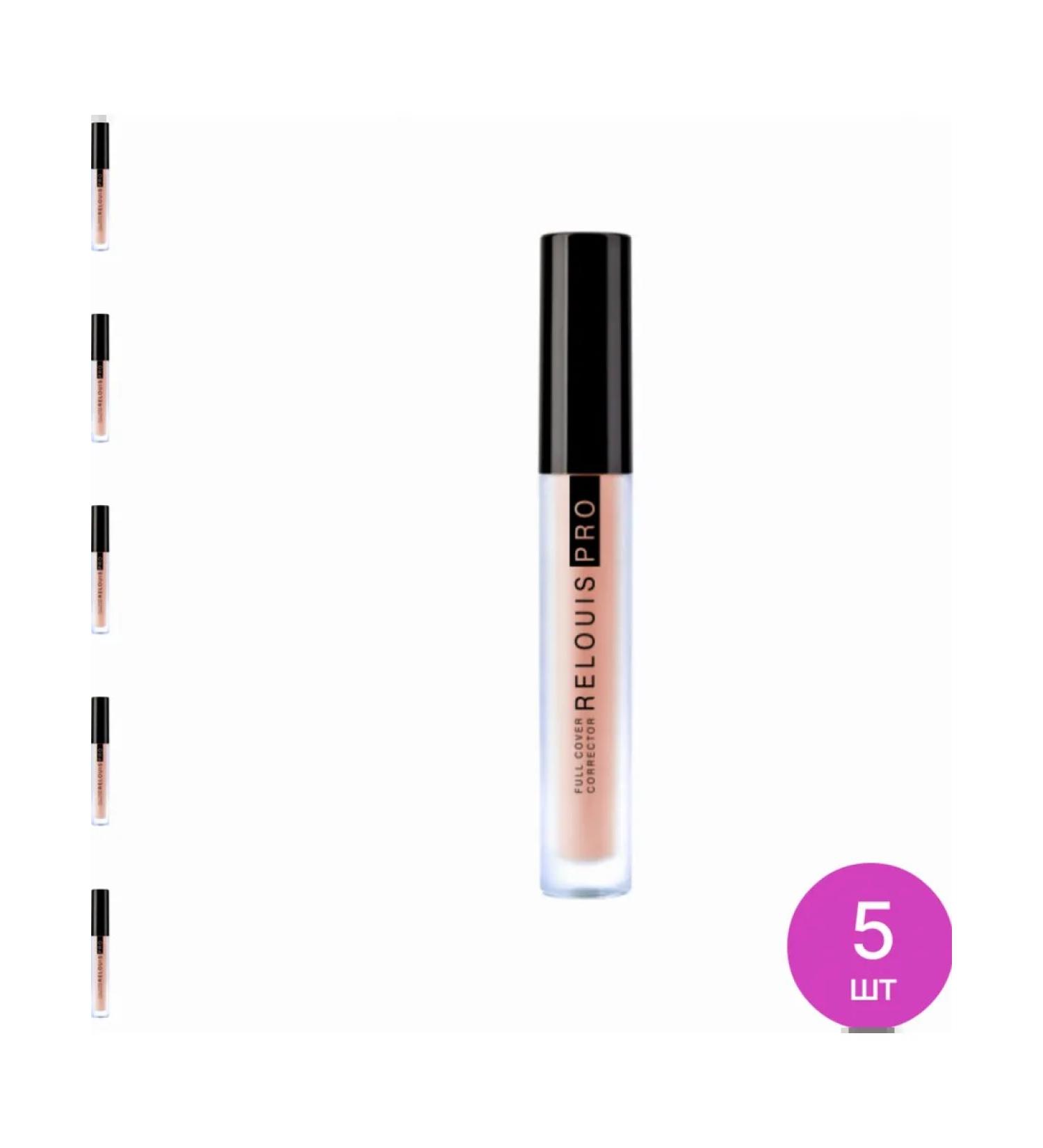 RELOUIS Relai Pro Full Cover Face corrector 50 Peach 4ml 5 pcs - Buy Online on GoSupps.com