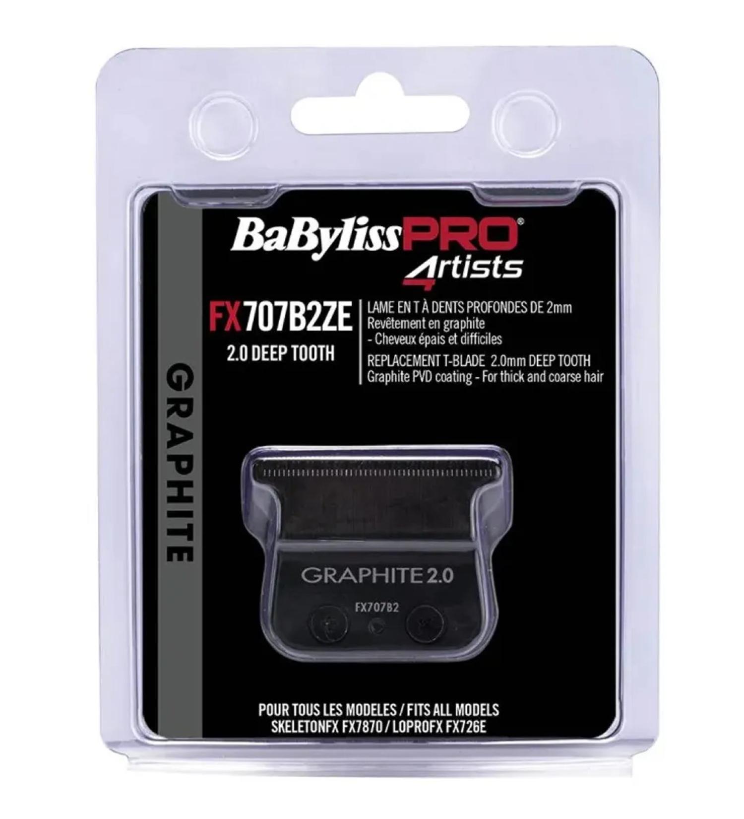 BaByliss PRO Knife block FX707B2ze Lame Graphite