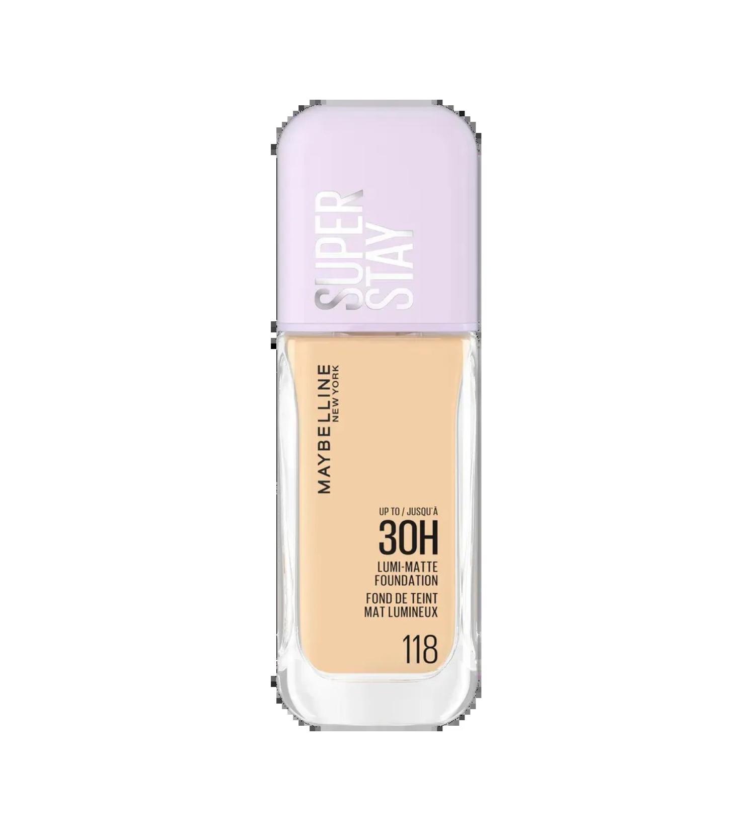 Maybelline New York Cream Tonal Super Stay Lumi-Matte 30h #118 - Buy Online on GoSupps.com