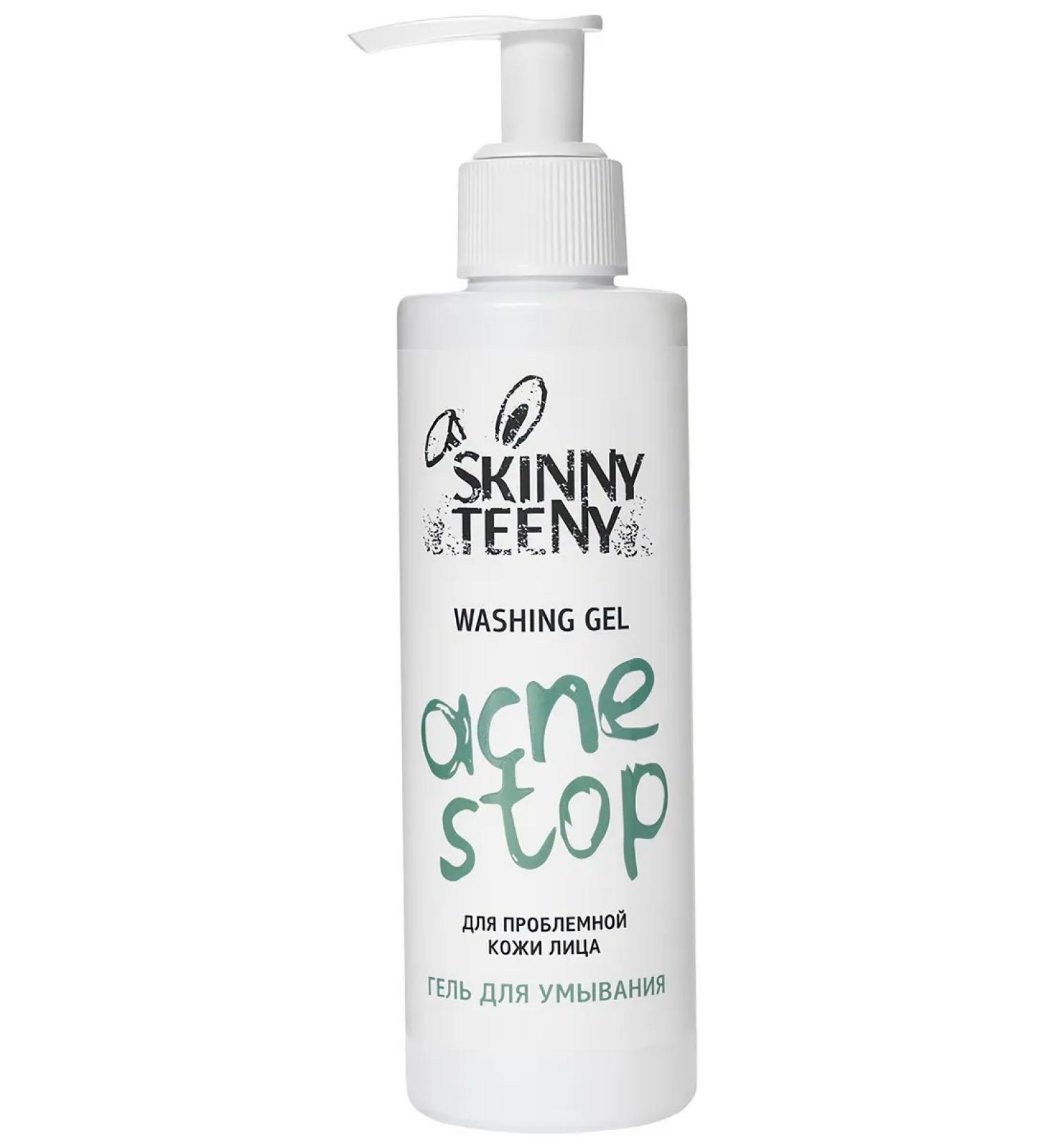 Skinny Teens Aknestop gel for washing for problem skin 195 ml - Buy Online on GoSupps.com