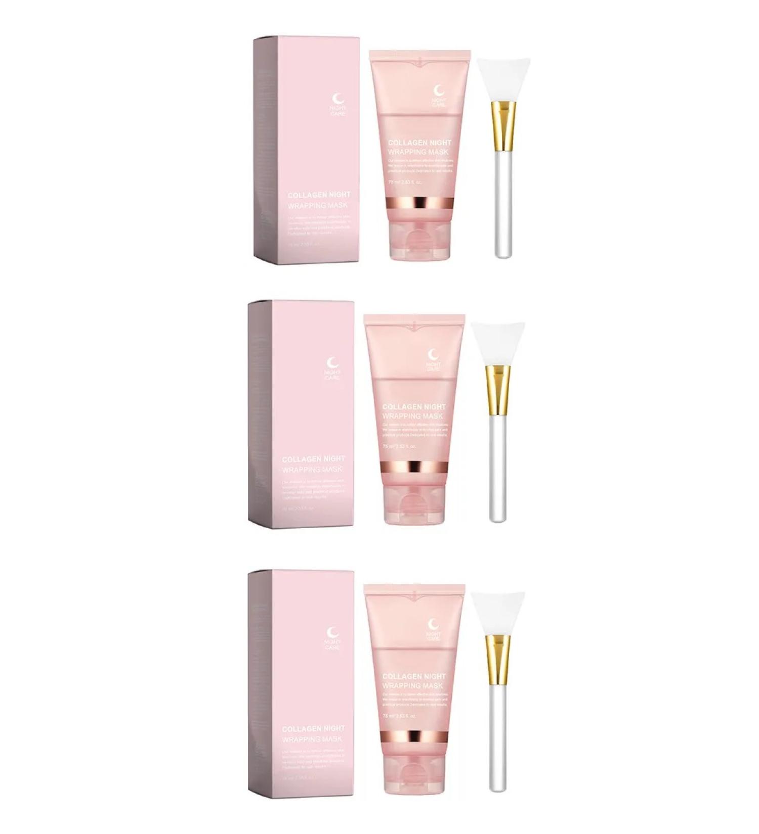 Collagen deep cleansing the mask moisturize whitening care - Buy Online on GoSupps.com