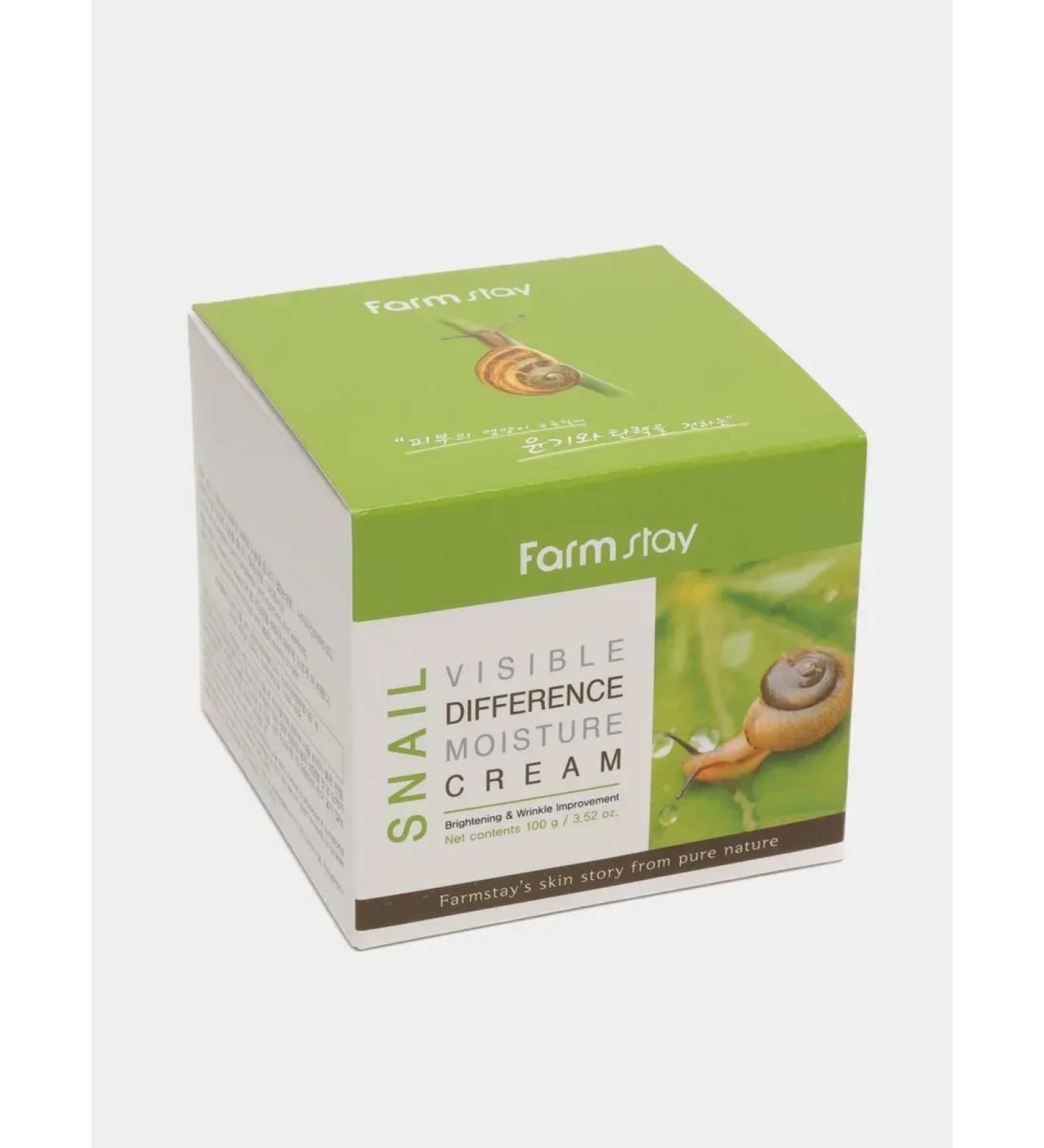 Farm Stay Korean face moisturizing with mucin 100g - Buy Online on GoSupps.com