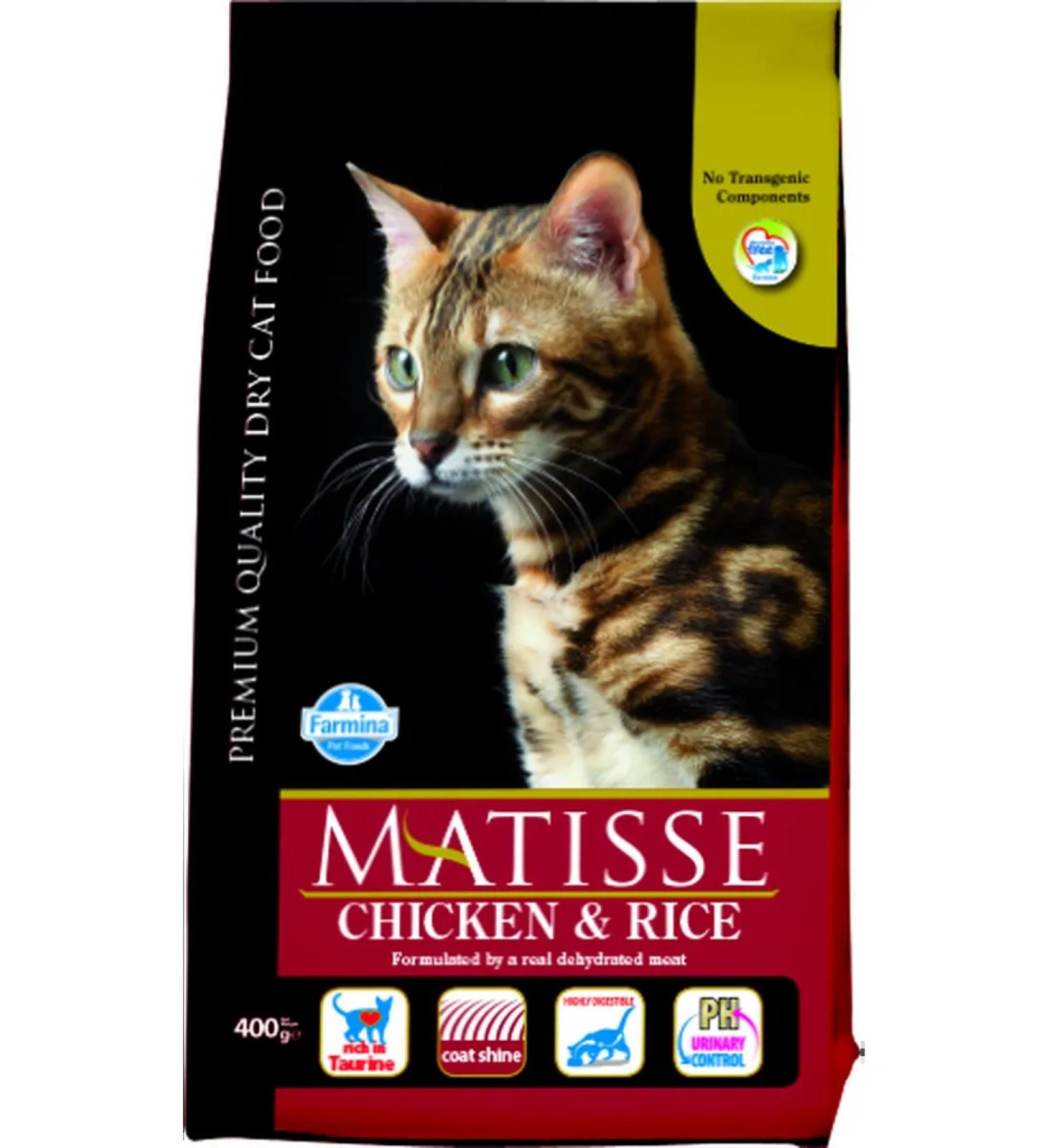 Farmina Dry food for cats matisse chicken and rice 0.4 kg