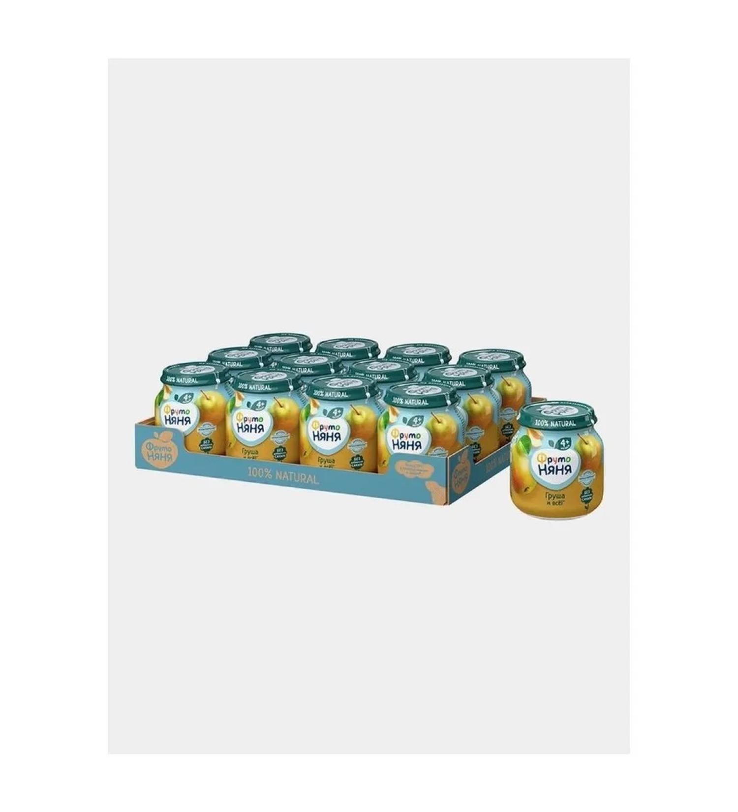 Puree fruit fruitonia from 4 months pear 100 g Pag 12