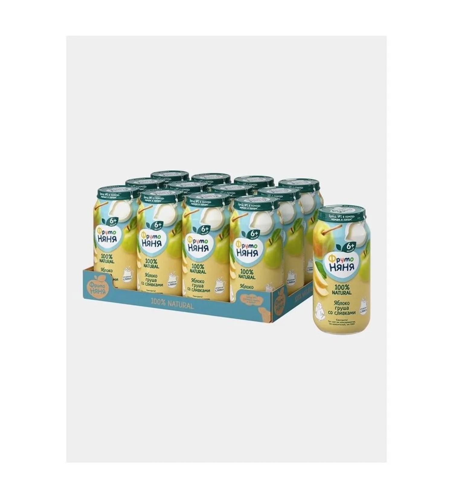 Puree children's fruitonia apple pear cream from 6 months 2 2