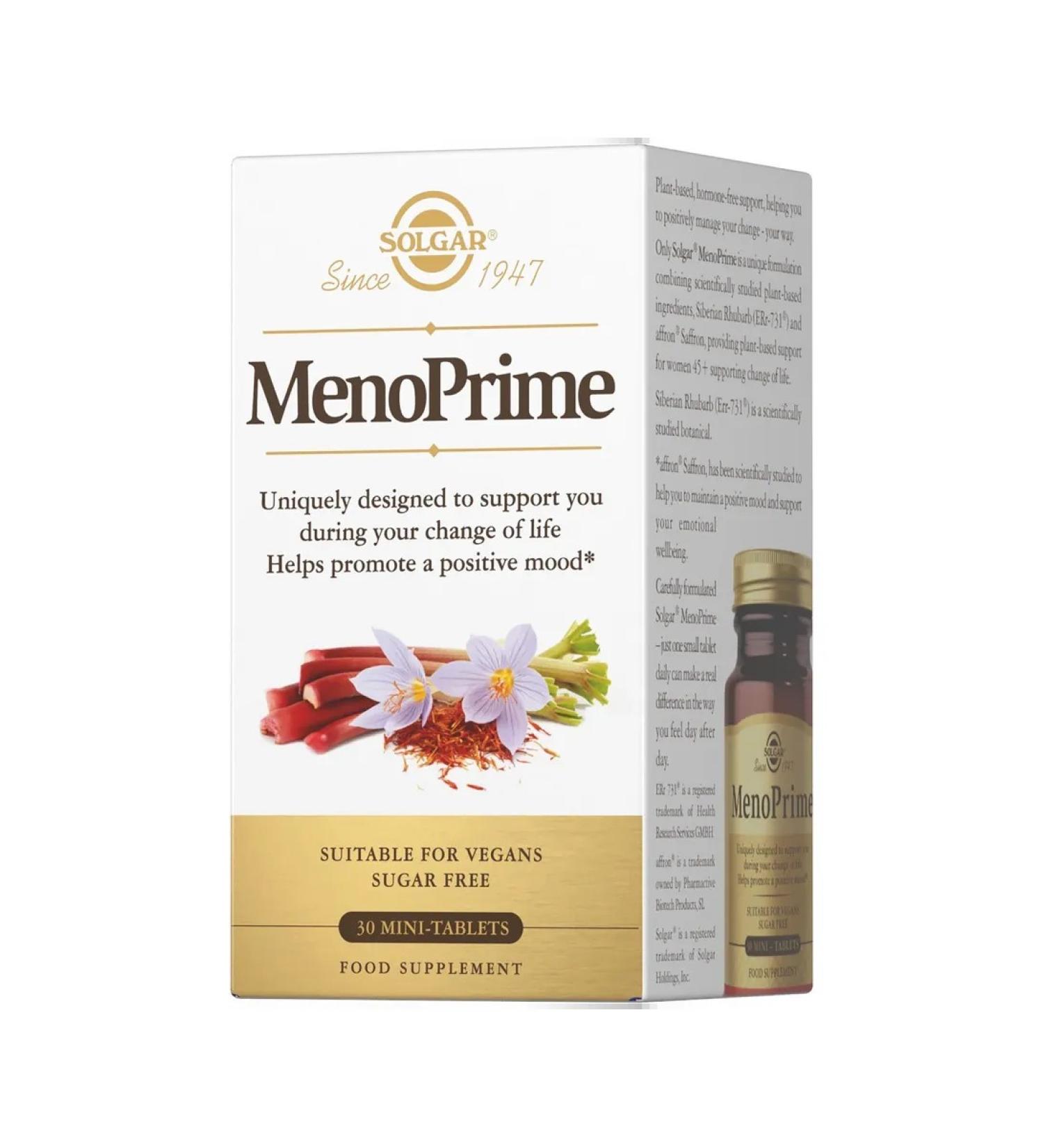 Menopraim Solgar tablets 443 mg 30pc -1 units - Buy Online on GoSupps.com