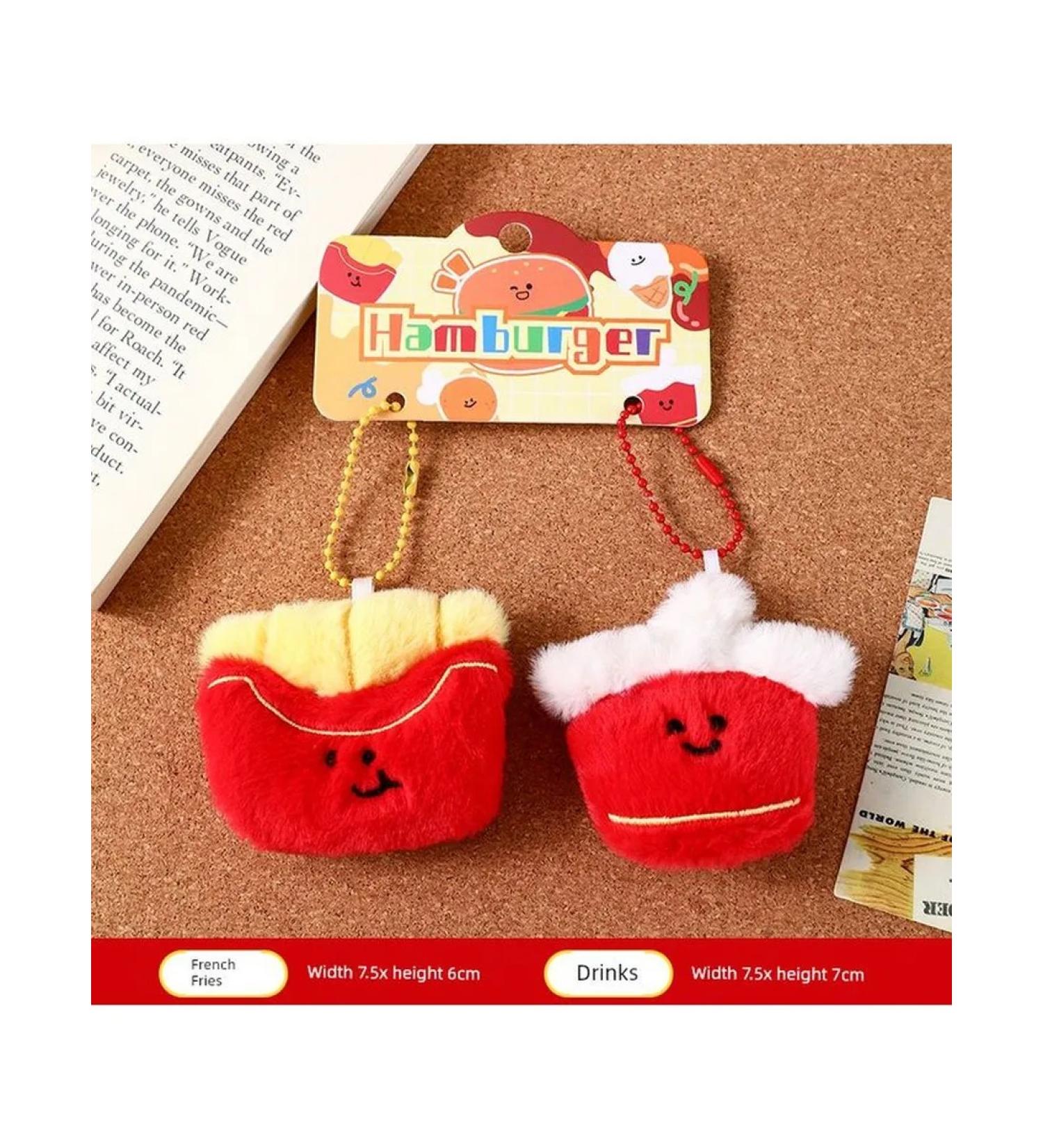 Soft toy Food Party Fri with a drink suspension - Buy Online on GoSupps.com