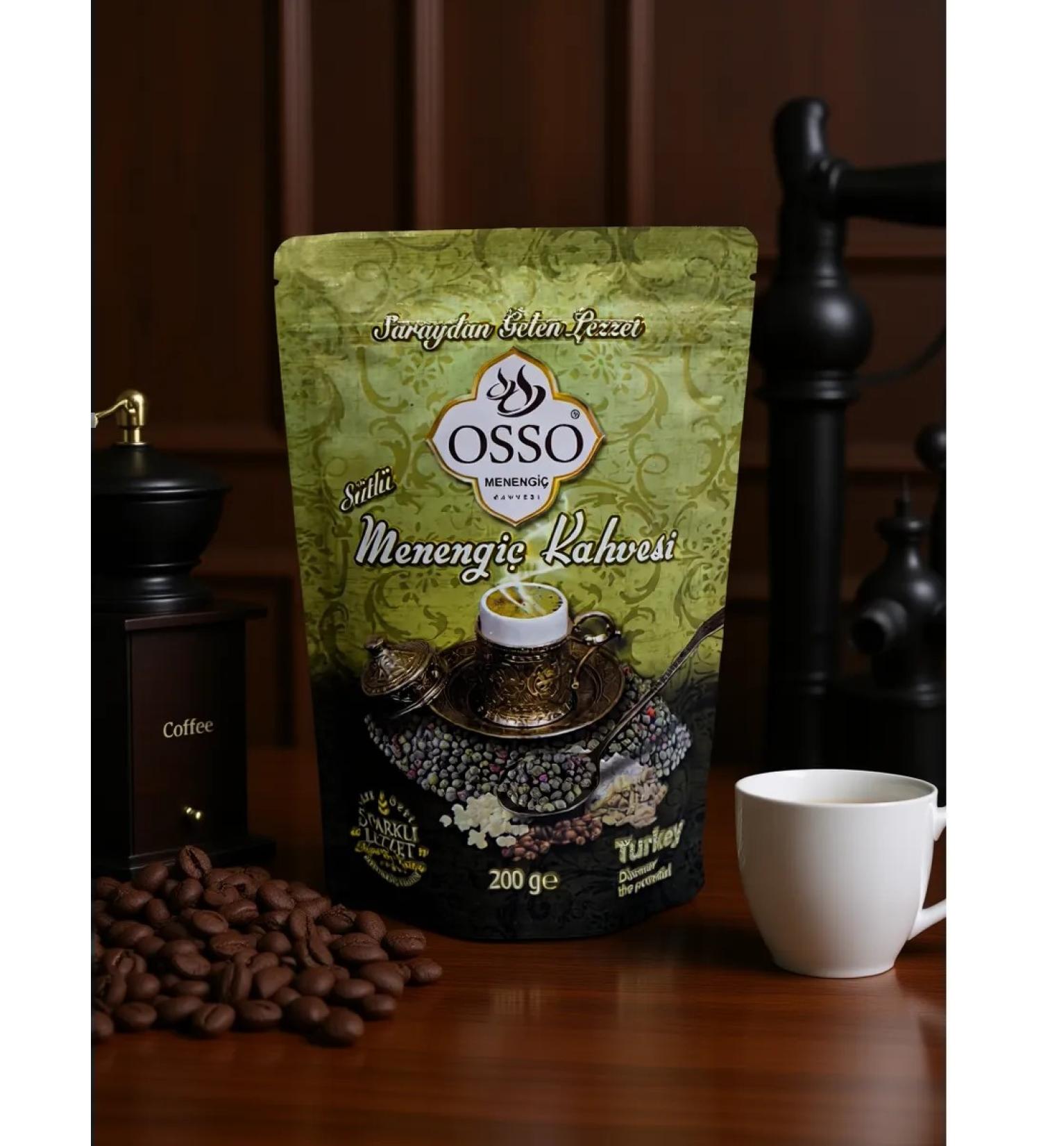Turkish ground coffee with milk 200 g - Buy Online on GoSupps.com