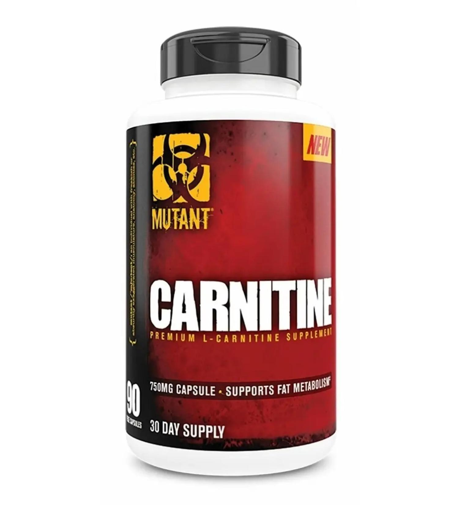 Mutant L-carnitine Sports fat 90 capsules - Buy Online on GoSupps.com