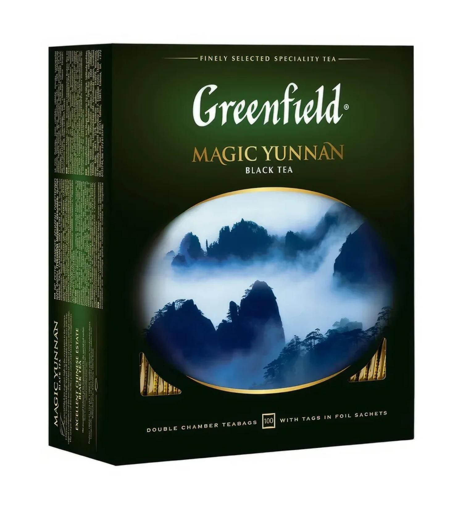 Greenfield Tea Medzhik Yunnan black (2g x 100pc) 200g - Buy Online on GoSupps.com