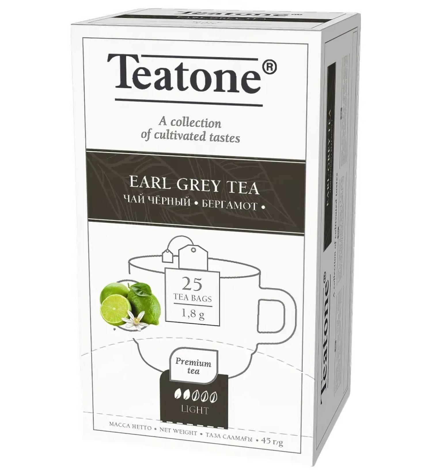 Teatone Black Berg's tea in bags (1.8g x 25pcs) 45g
