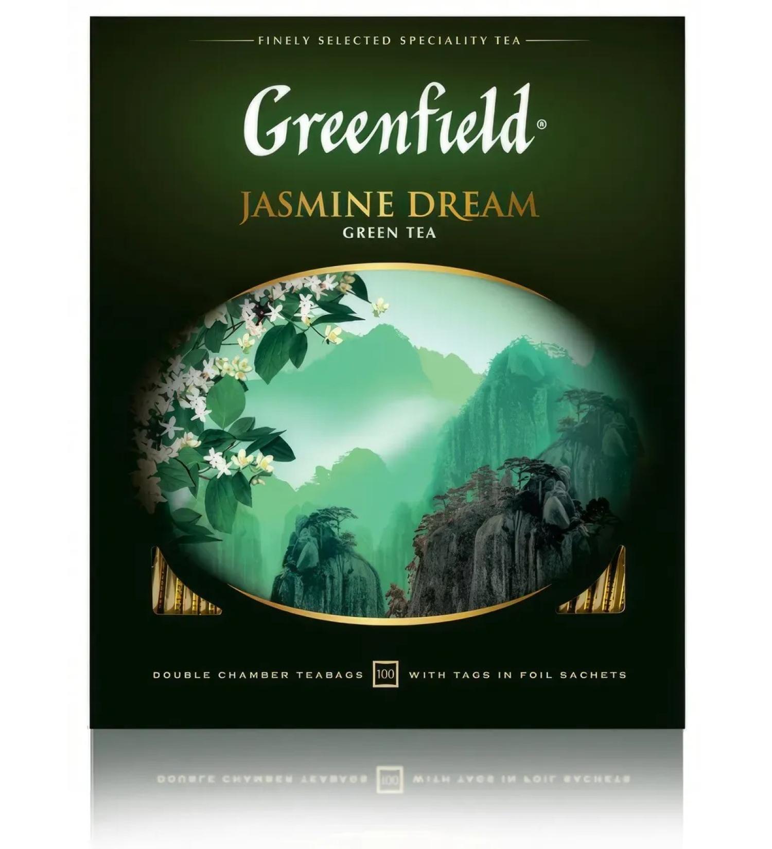 Greenfield Jasmine Dream Green (2g x 100pcs) 200g - Buy Online on GoSupps.com