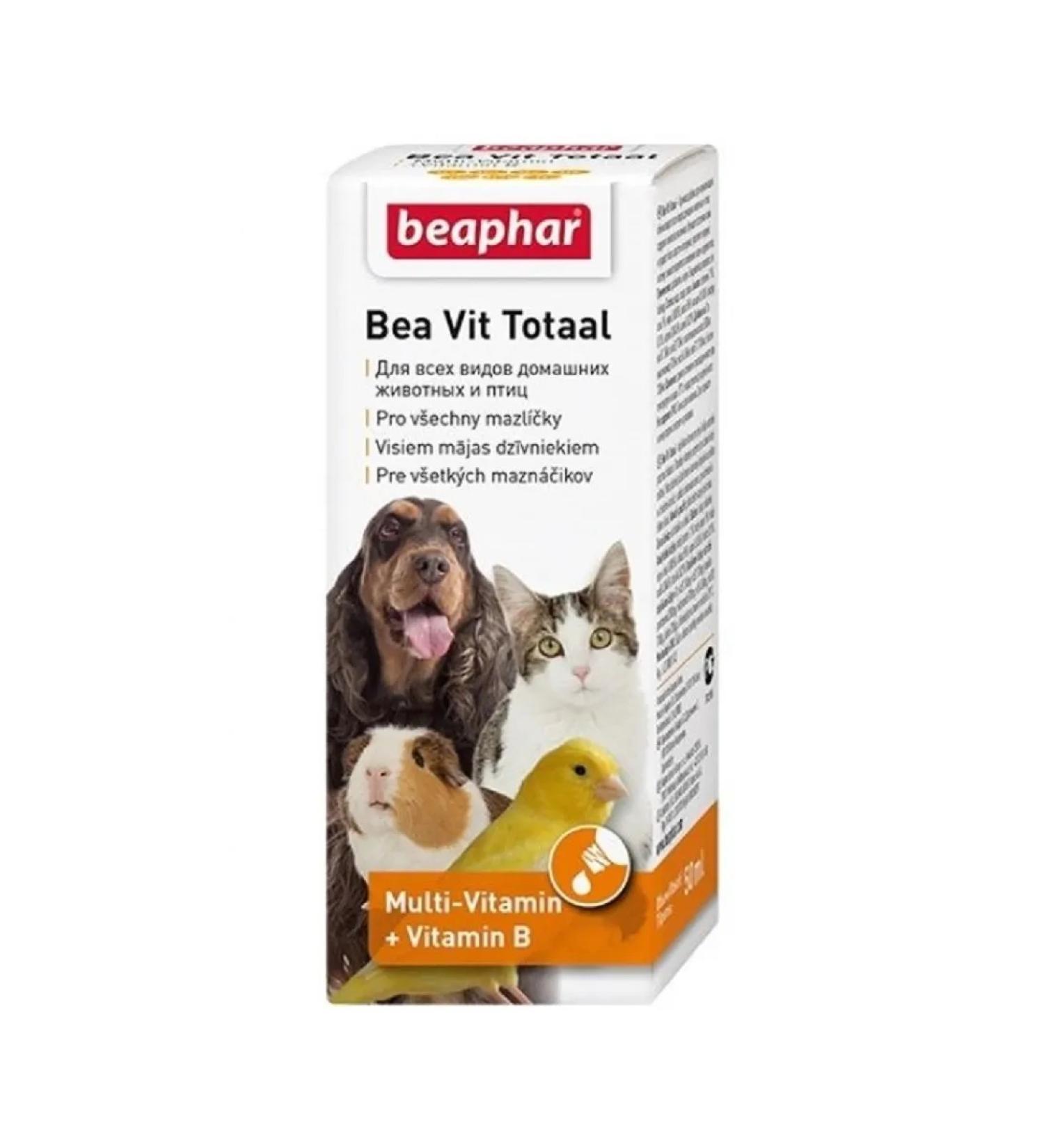 beaphar Bea Vit Total multivitamins + B vitamins 50 ml