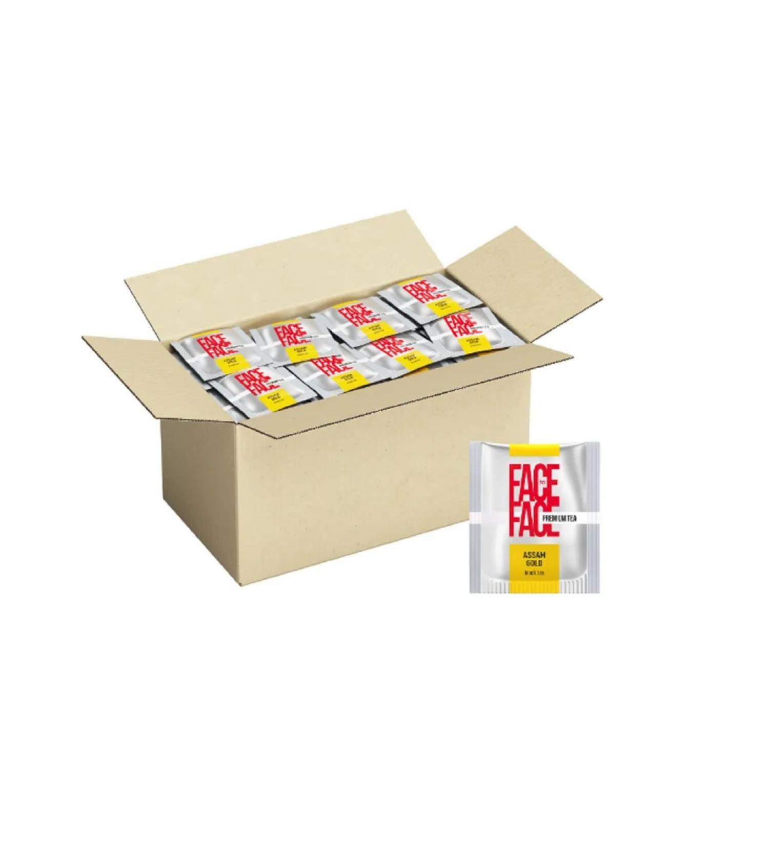 Face to Face Tea Black Indian Assam Gold 200 PAK at 1.7 gr. - Buy Online on GoSupps.com