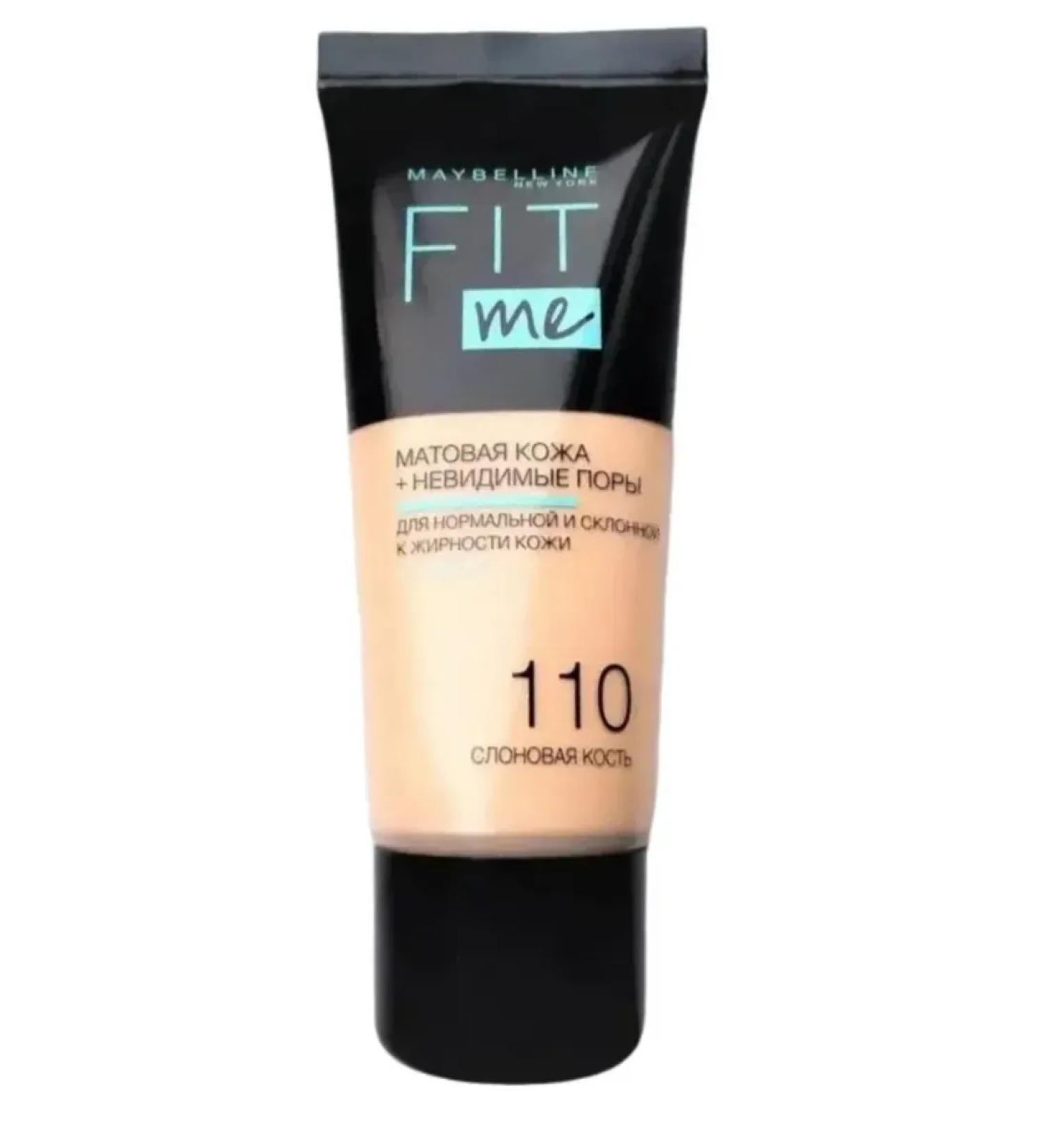 Maybelline New York Fit me tonal cream matting hiding pores 110 - Buy Online on GoSupps.com