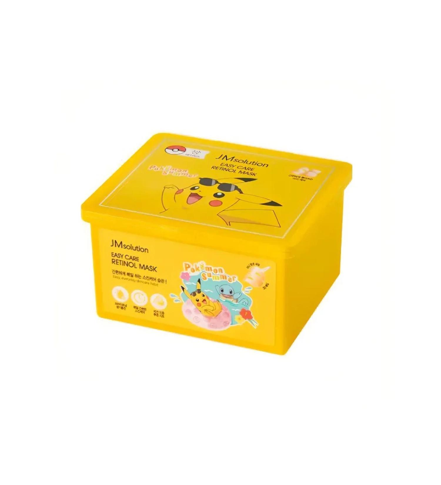 JMSolution Easy Care NMF Mask Pokemon Summer 350ml Daily Mask Set for Dehydrated Skin (30 pcs) - Buy Online on GoSupps.com