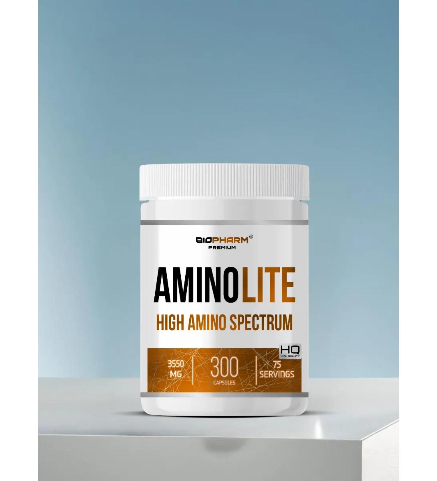 BioPharm Amino acids biofarm Amino Lite 250 Caps 3550 mg