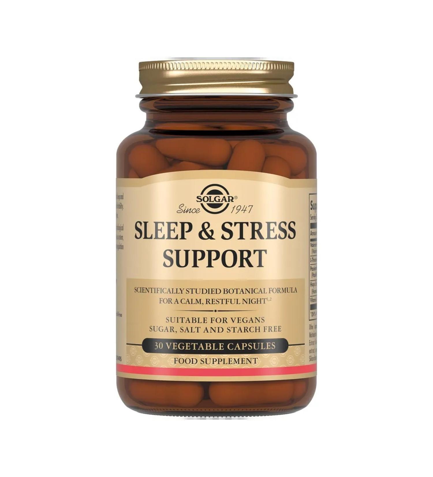 Night Stress Control Solgar Solgar Solgar 534 mg 30pc -1 units - Buy Online on GoSupps.com