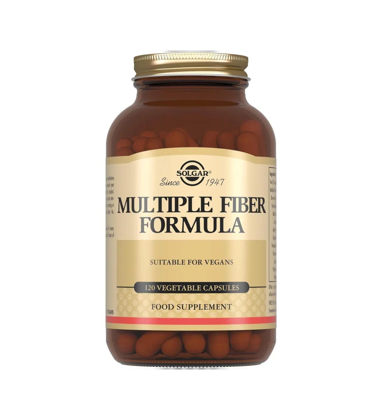SOLGAR Multi formula of dietary fiber 629mg 120pc -1 c. - Buy Online on GoSupps.com