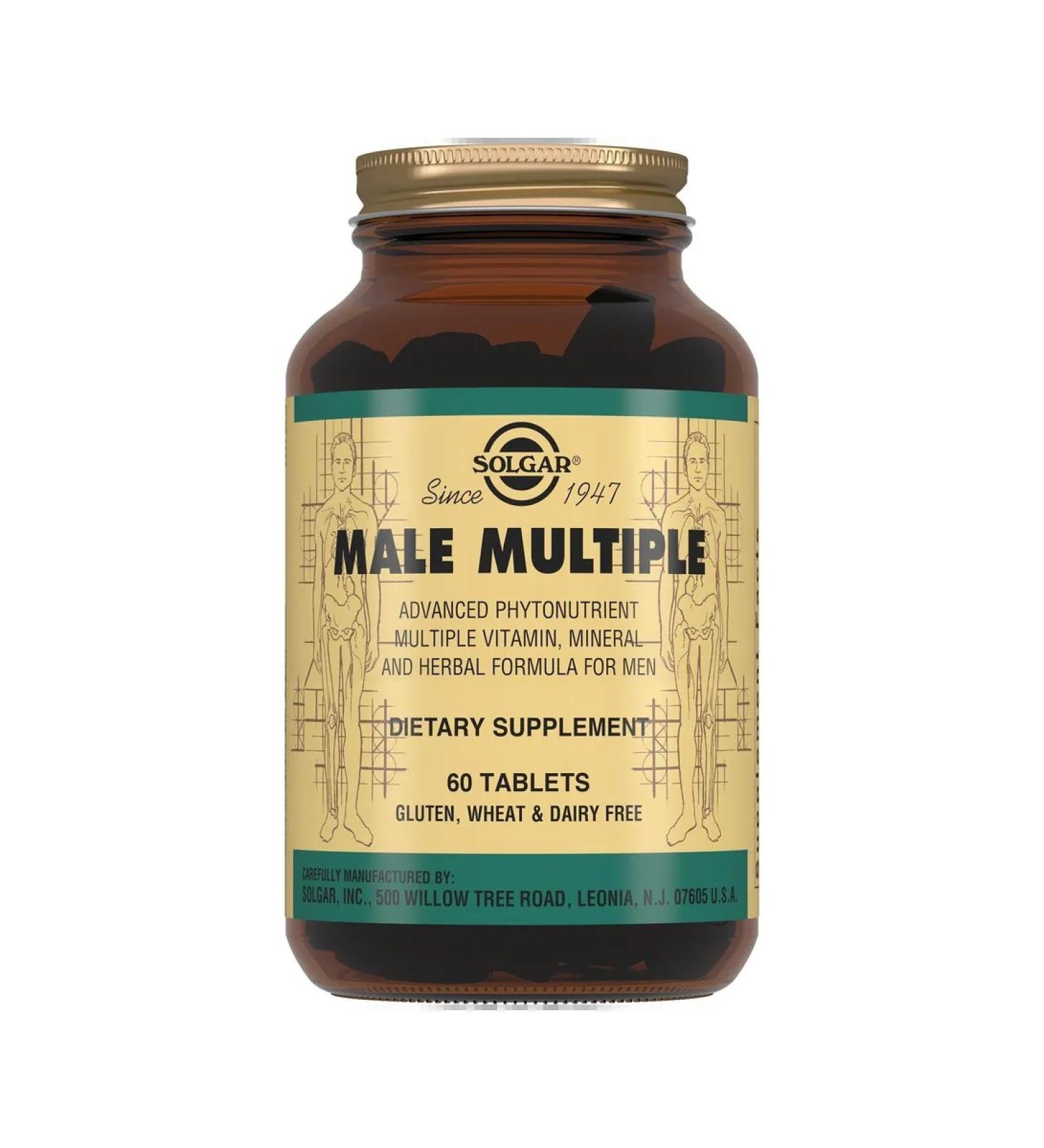 SOLGAR Multivitamin Mineral complex 2090mg 60pc -1 units - Buy Online on GoSupps.com