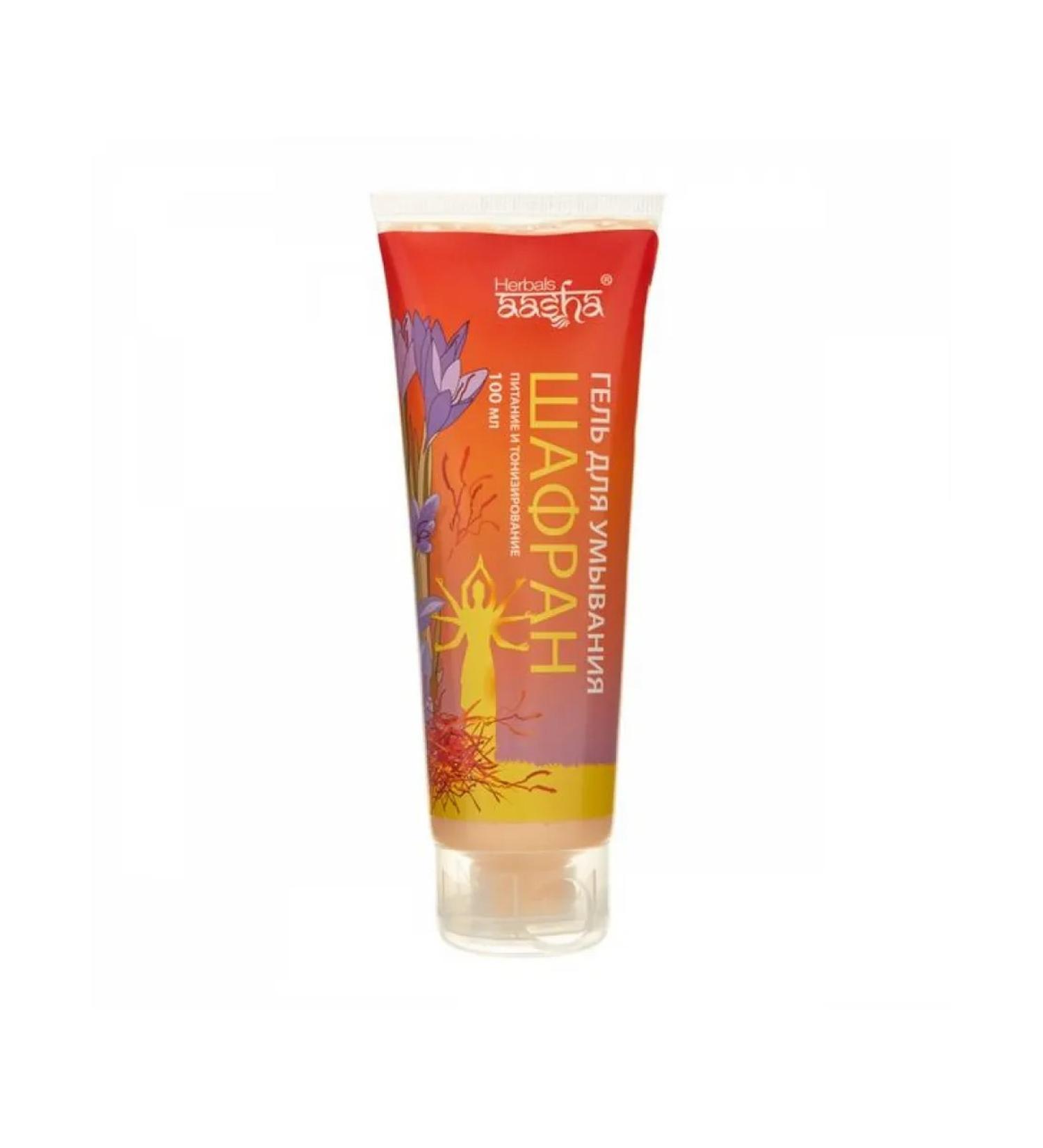 Aasha Herbals Washing gel to wash saffron power and tonic 100 ml - Buy Online on GoSupps.com