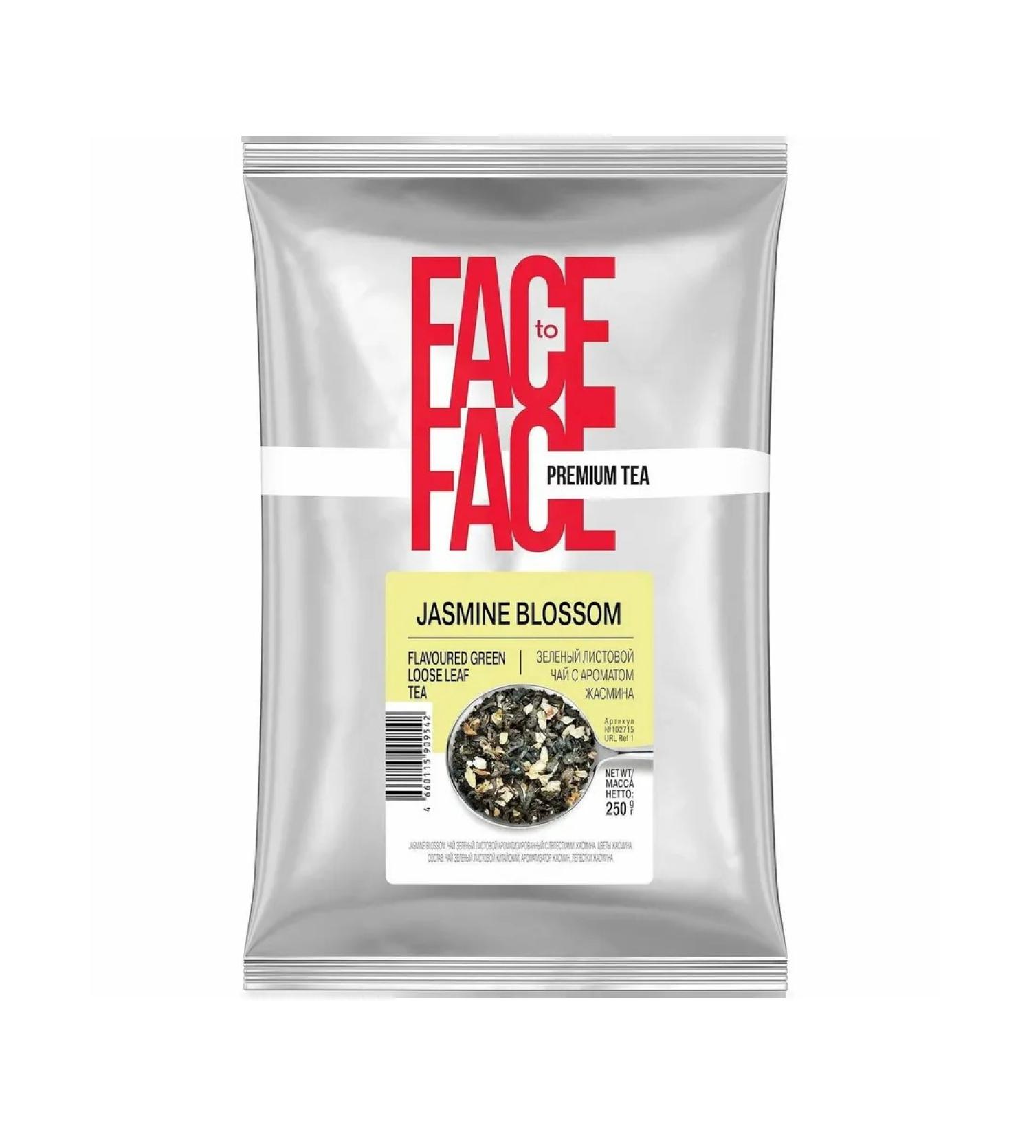 Face to Face Coffee Green leaf Jasmine Blossom 250 g