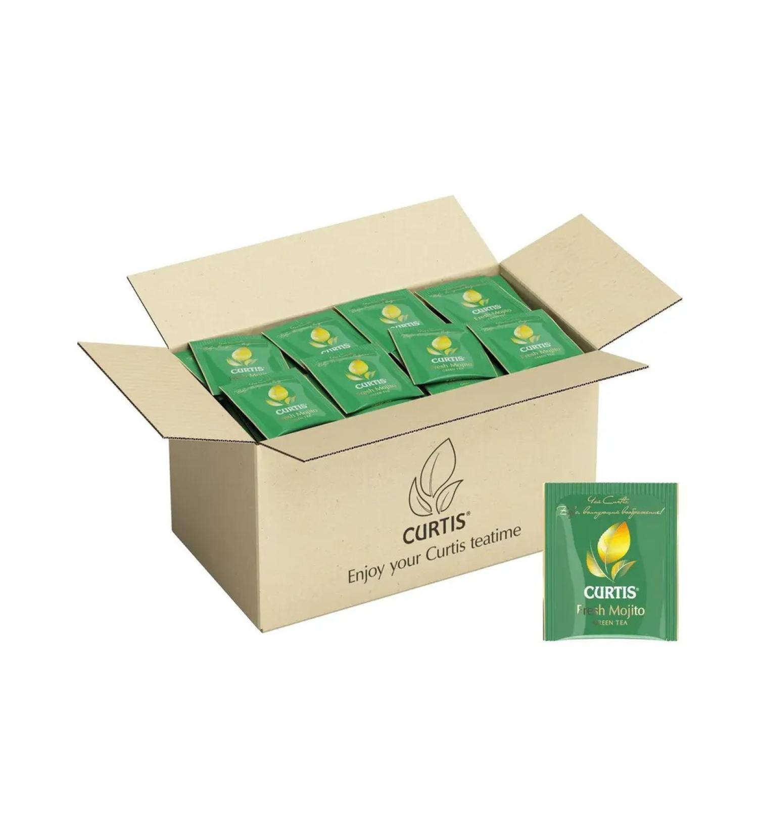 Curtis Green tea Fresh Mojito 200 Sasha 1.5 gr. - Buy Online on GoSupps.com