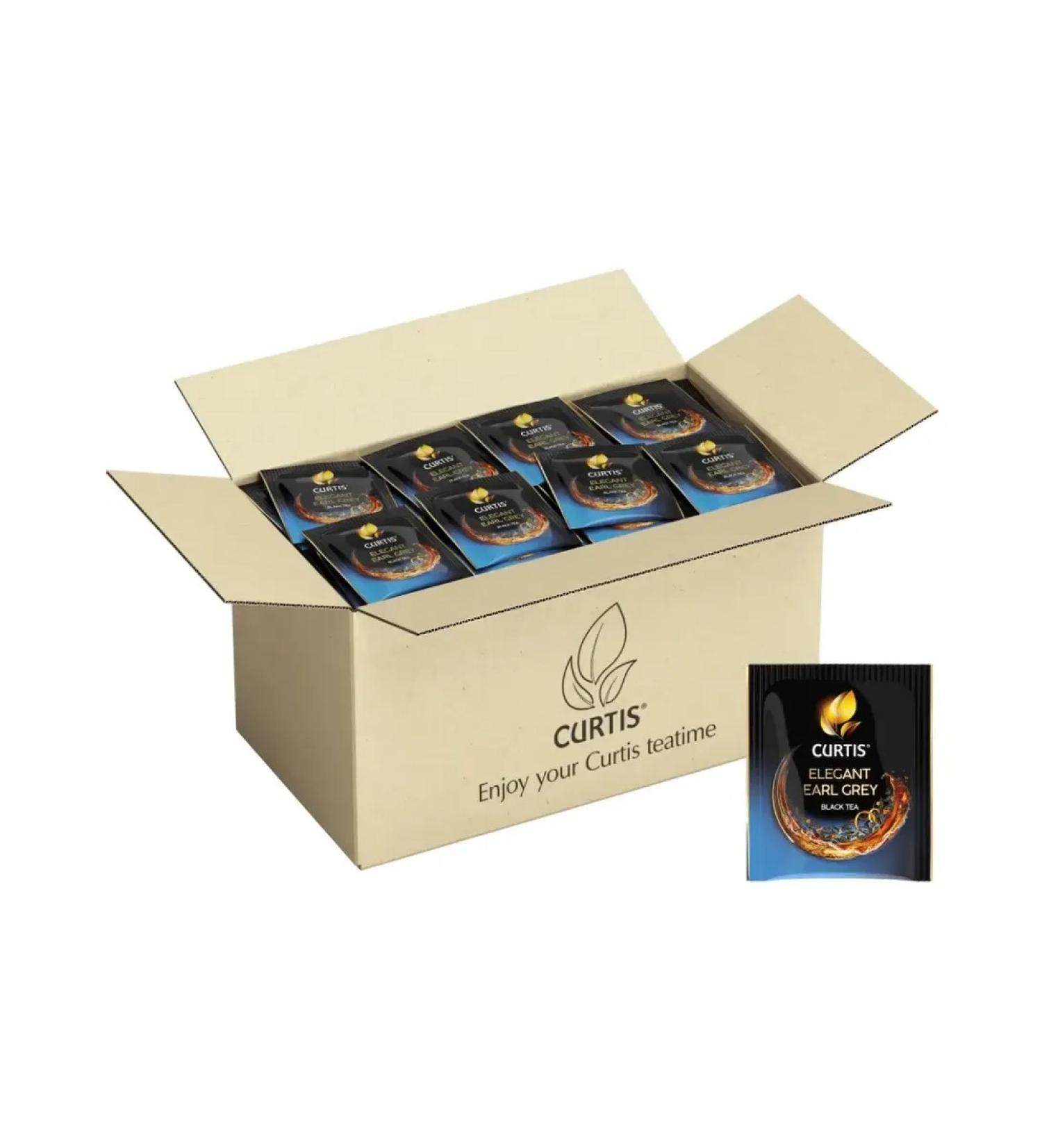 Curtis Black tea Elegant Earl Grey 200 Sasha 1.7 gr. - Buy Online on GoSupps.com