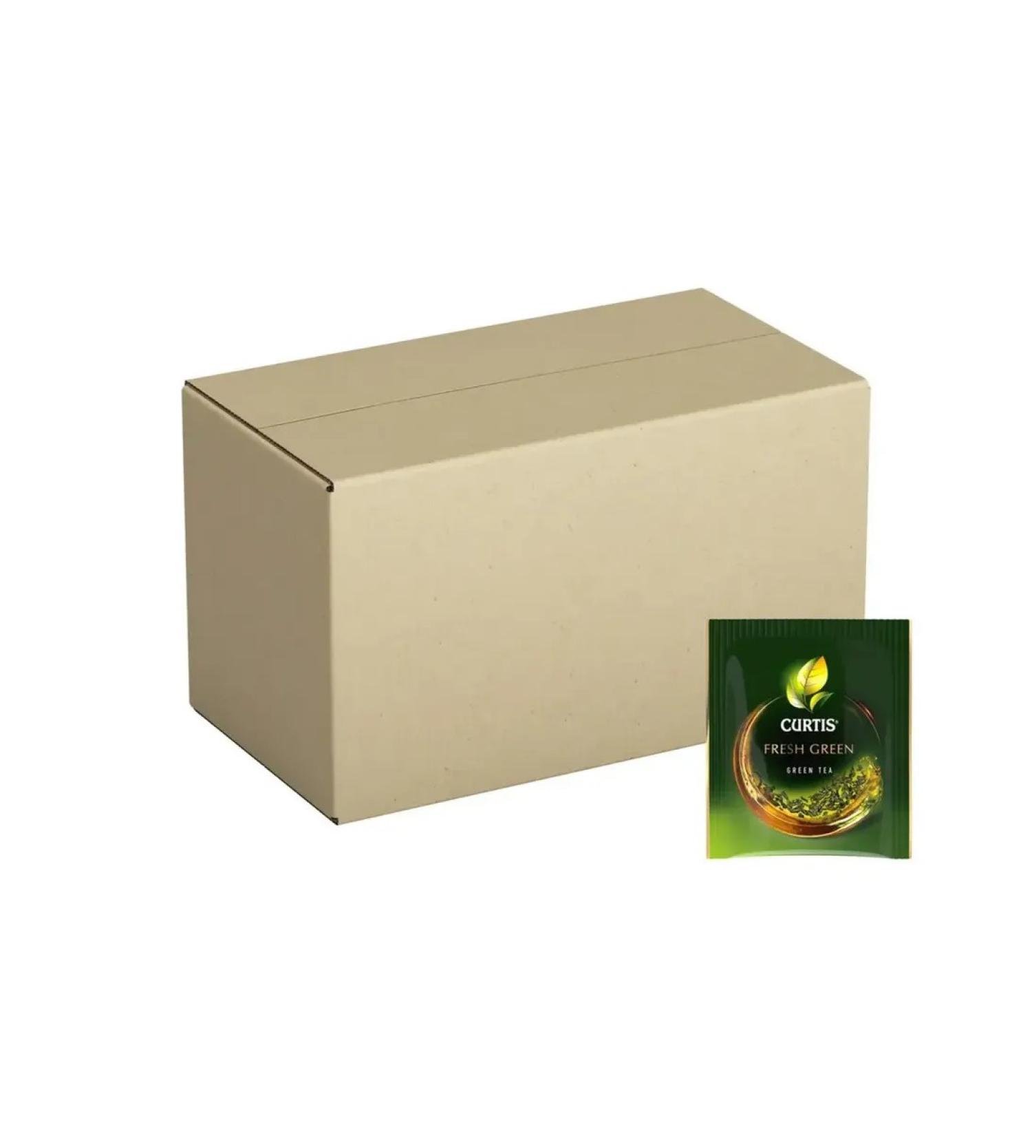 Curtis Green tea Fresh Green 200 Sasha 1.7 gr. - Buy Online on GoSupps.com