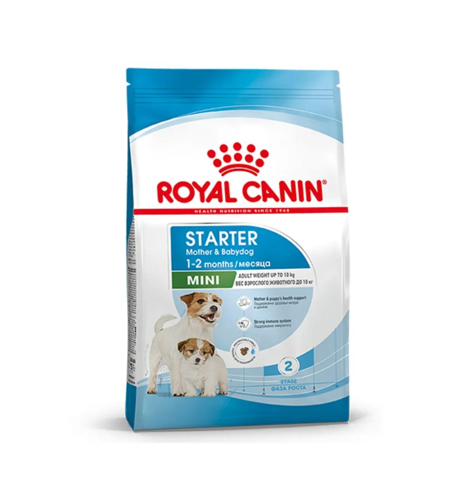 ROYAL CANIN Dry food mini Starter for small breed puppies 1 kg - Buy Online on GoSupps.com