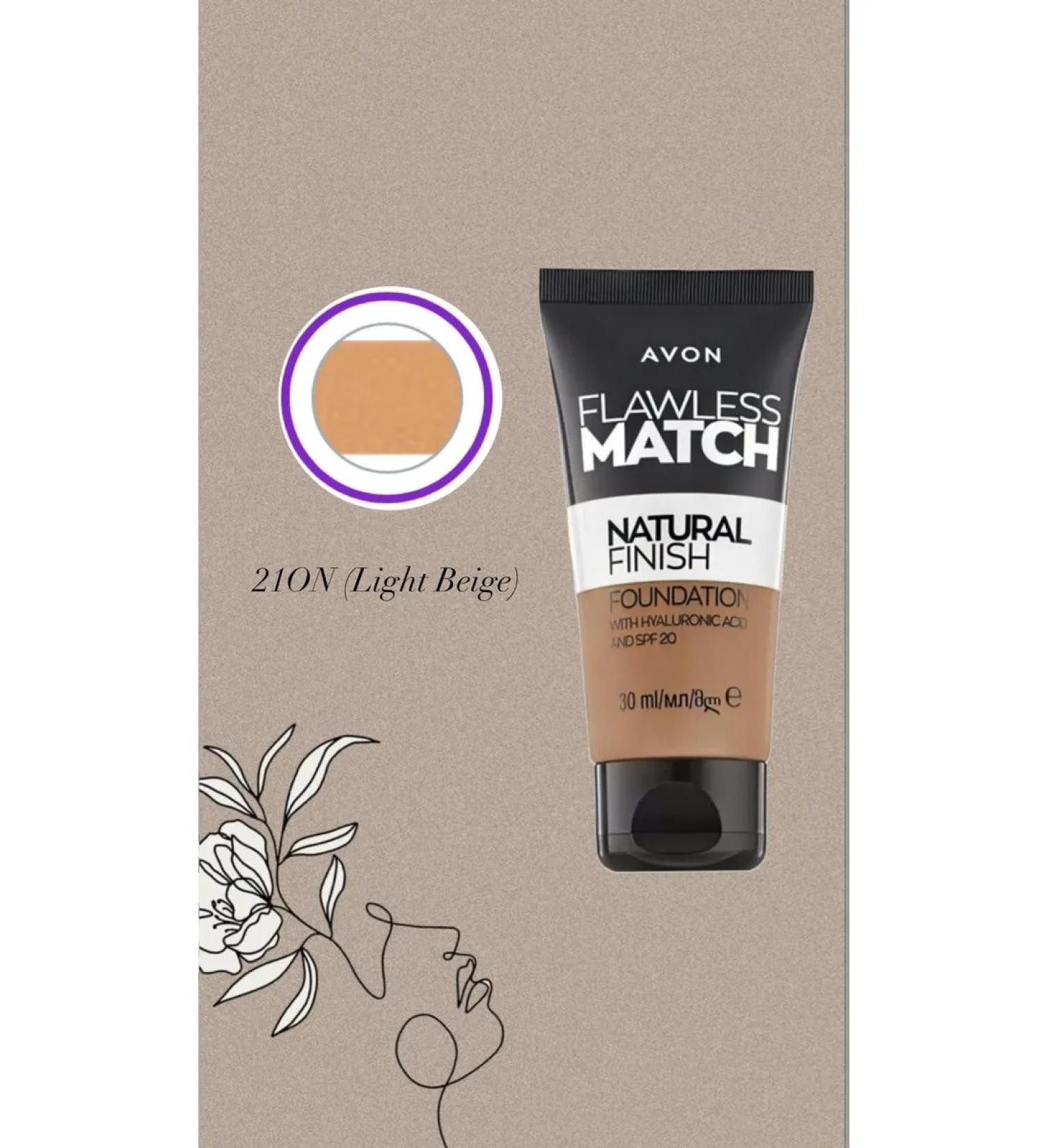 AVON Hyaluronic Acid Foundation in Light Beige