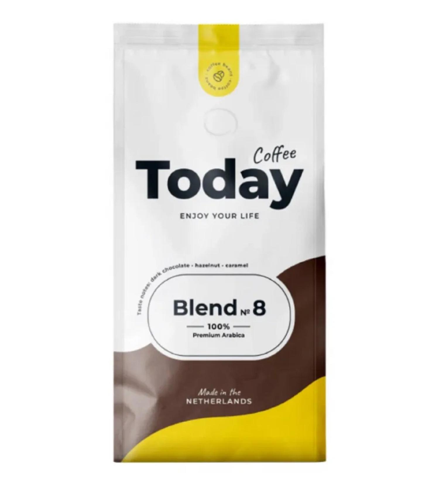 Today Blend Coffee 8 Arabica 100% Premium 200 gr - Buy Online on GoSupps.com