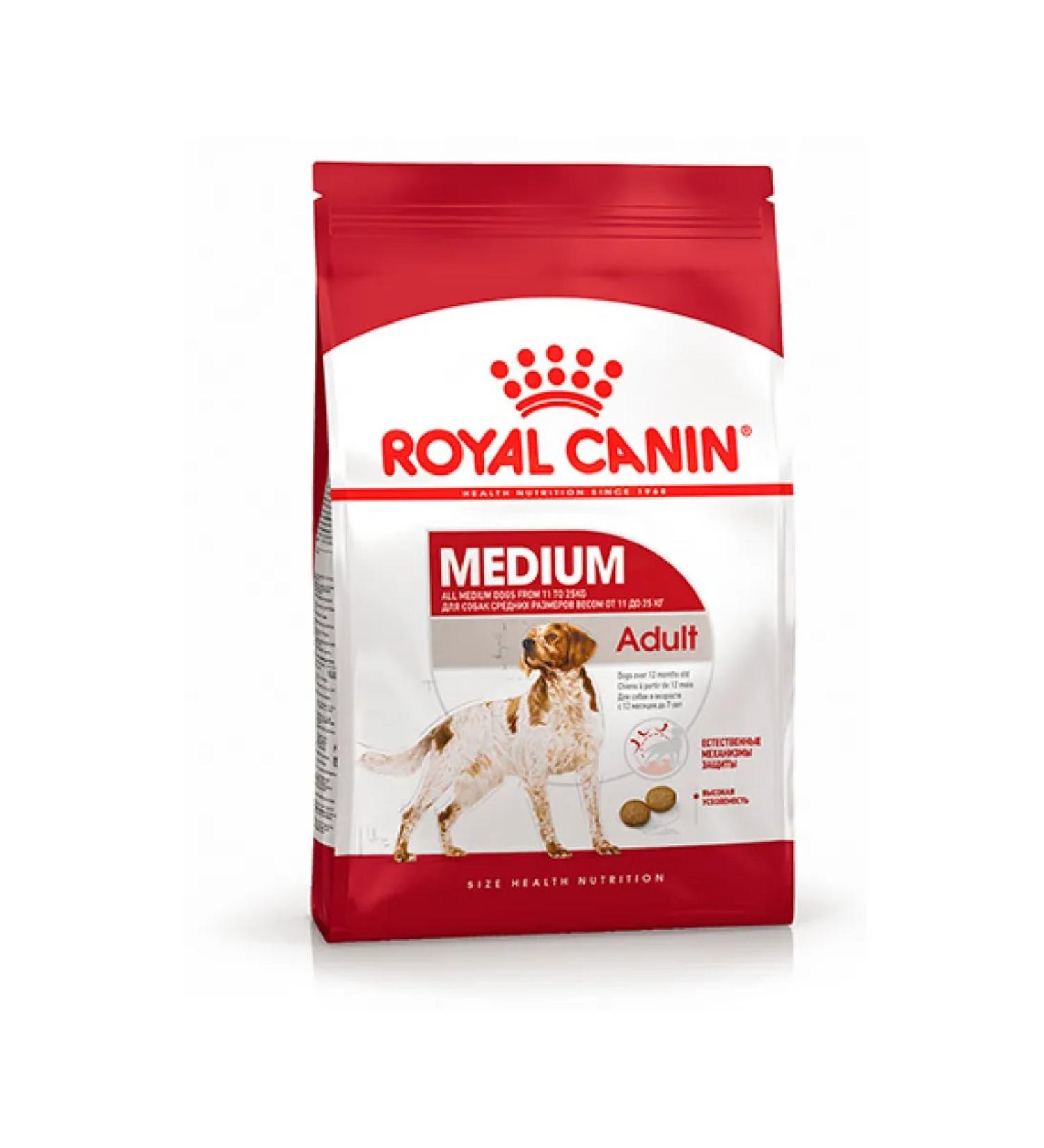 ROYAL CANIN Dry feed Medium Adult for dogs of medium breeds 3 kg - Buy Online on GoSupps.com