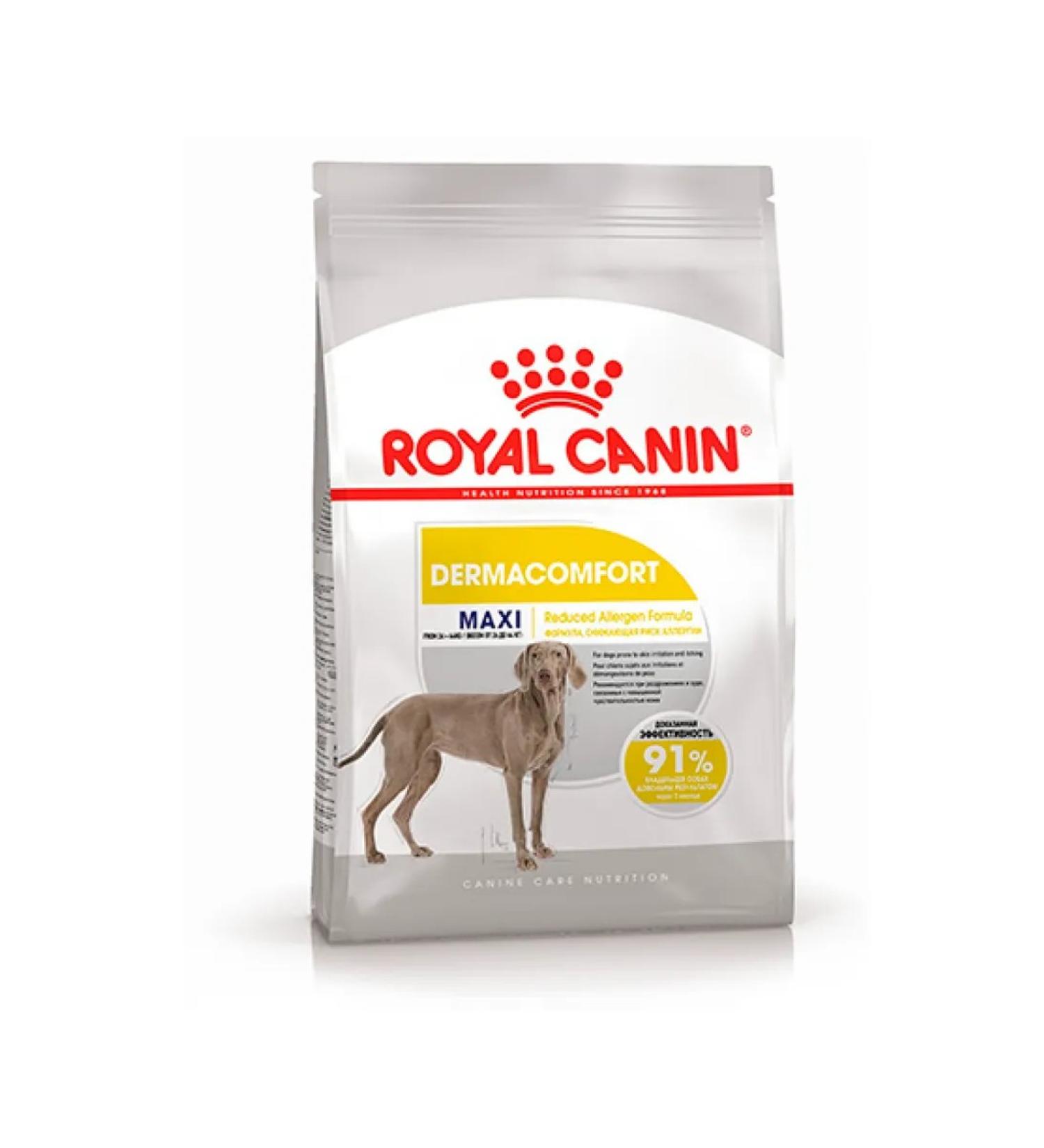 ROYAL CANIN Dry food Maxi Dermacomfort for large dogs 10 kg - Buy Online on GoSupps.com