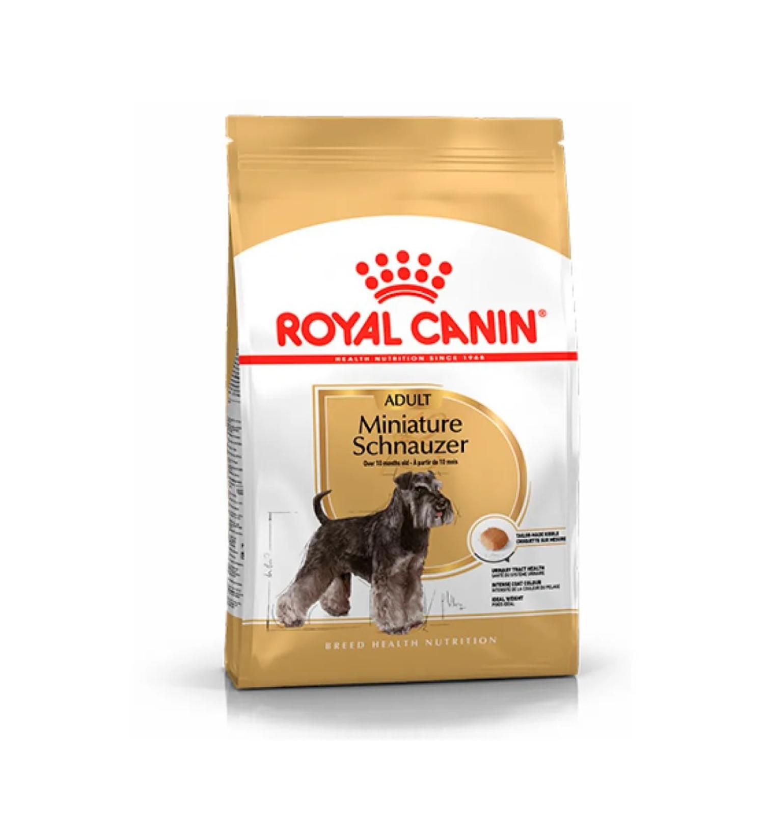 ROYAL CANIN Dry food for dogs of breed miniature shnauzuzer 3kg - Buy Online on GoSupps.com