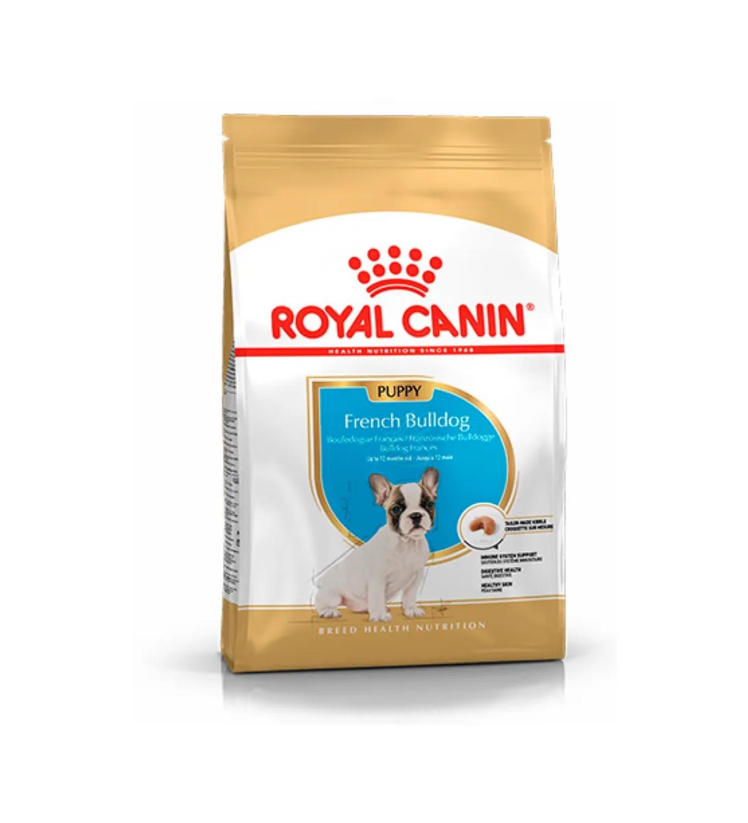 ROYAL CANIN Dry food for breed puppies French bulldog 3kg - Buy Online on GoSupps.com