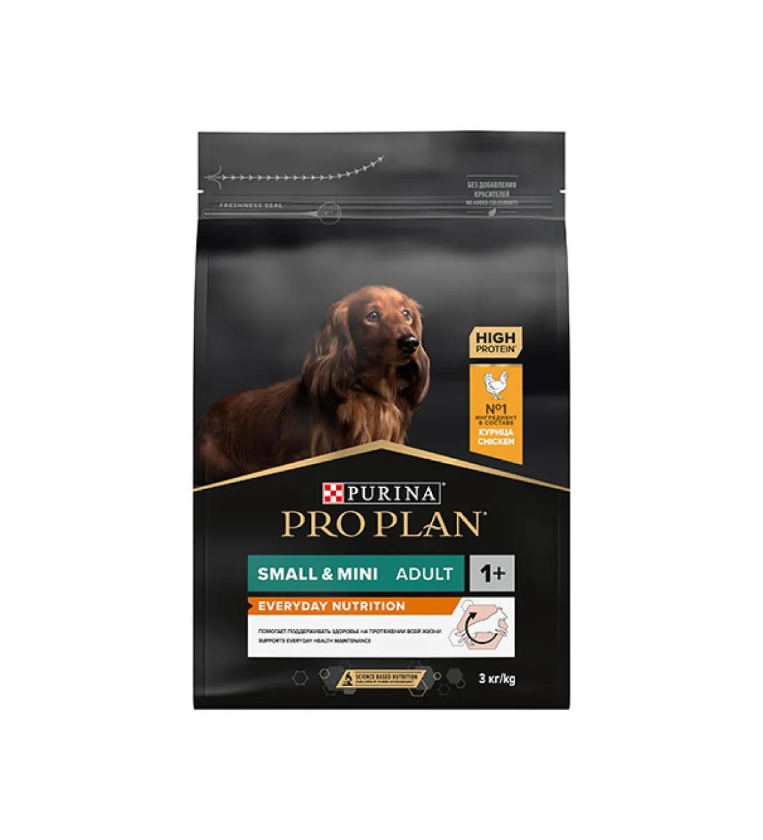 PRO PLAN Dry food for dogs of small breeds with chicken 3 kg - Buy Online on GoSupps.com