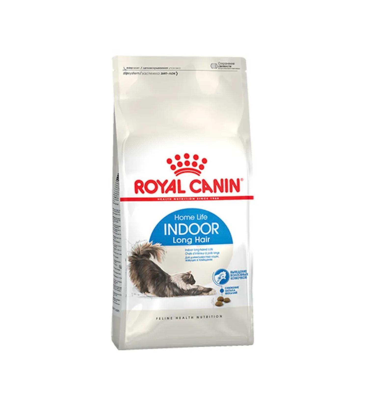 ROYAL CANIN Dry food Indoor Long Hair for long -haired cats 2kg - Buy Online on GoSupps.com