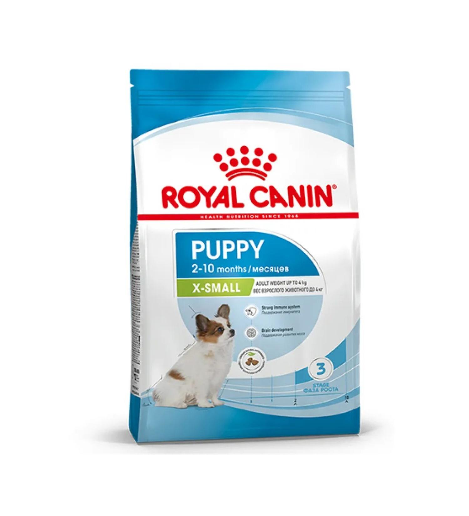 ROYAL CANIN Dry food X-Small Puppy for small breed puppies 3 kg - Buy Online on GoSupps.com