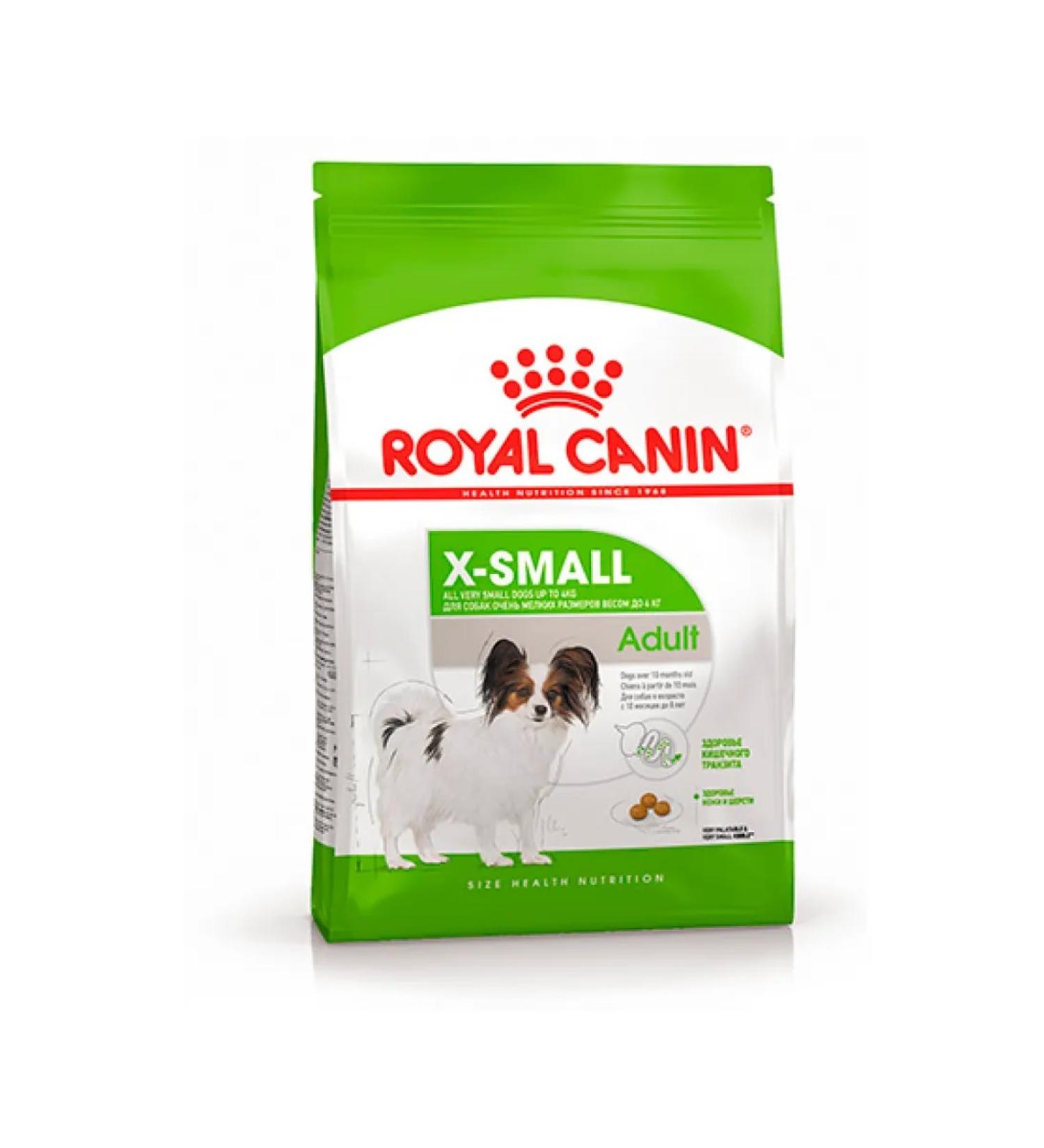 ROYAL CANIN Dry food X-Small Adult for dogs 500 g - Buy Online on GoSupps.com
