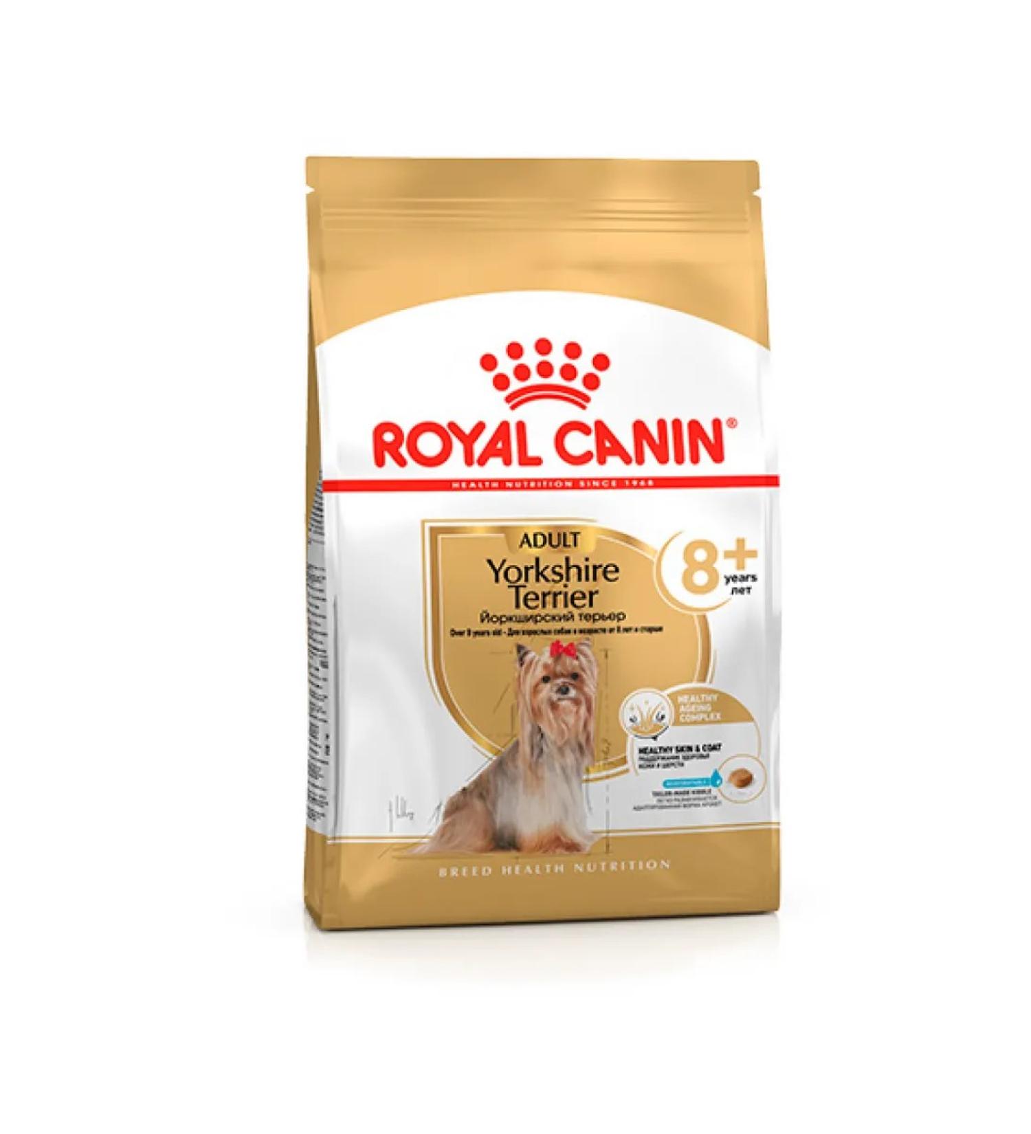 ROYAL CANIN Dry food for elderly dogs of the breed Yorkshire Terrier 1.5 kg - Buy Online on GoSupps.com