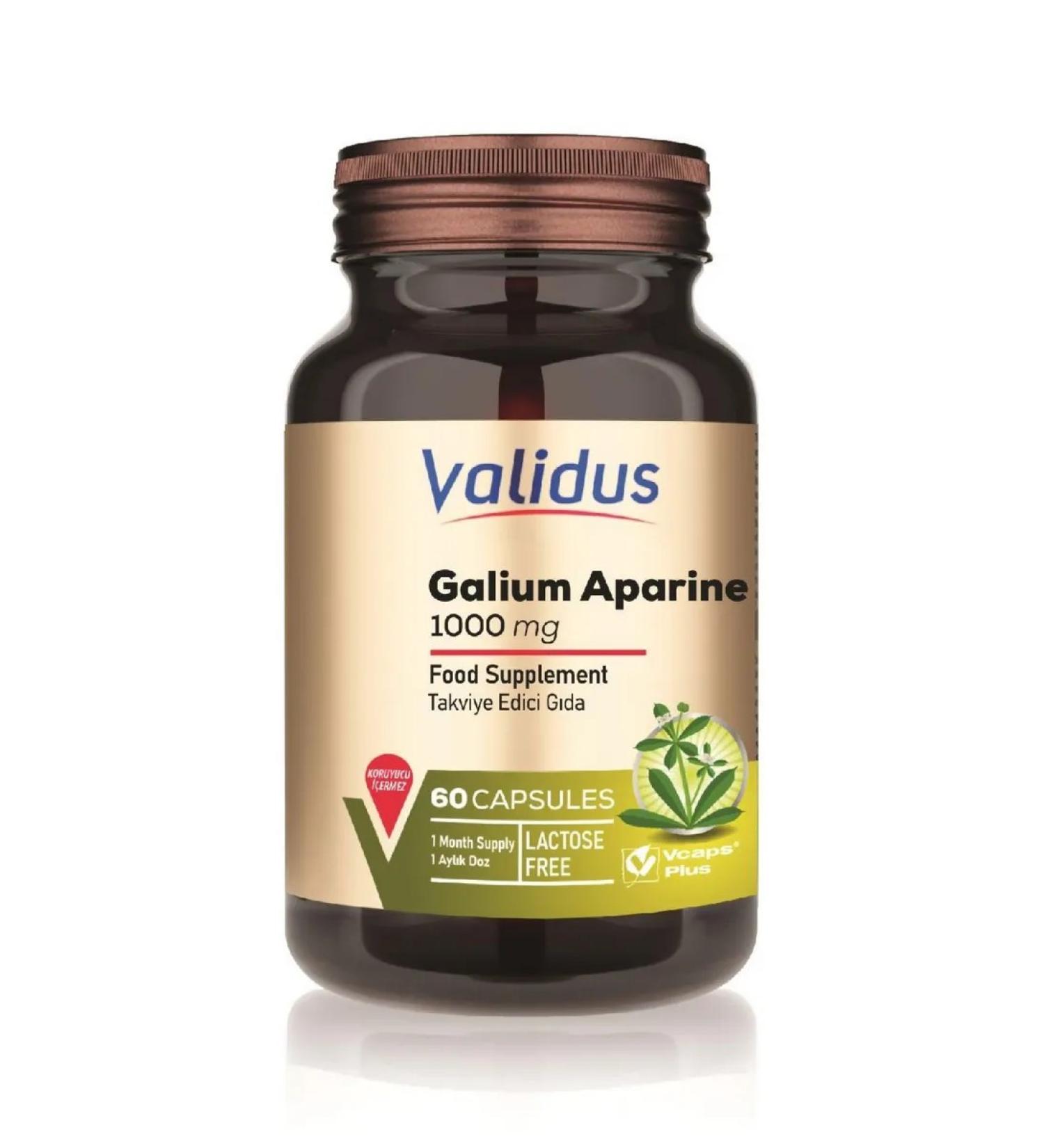 Validus Hallum Aparin 60 capsules - Buy Online on GoSupps.com