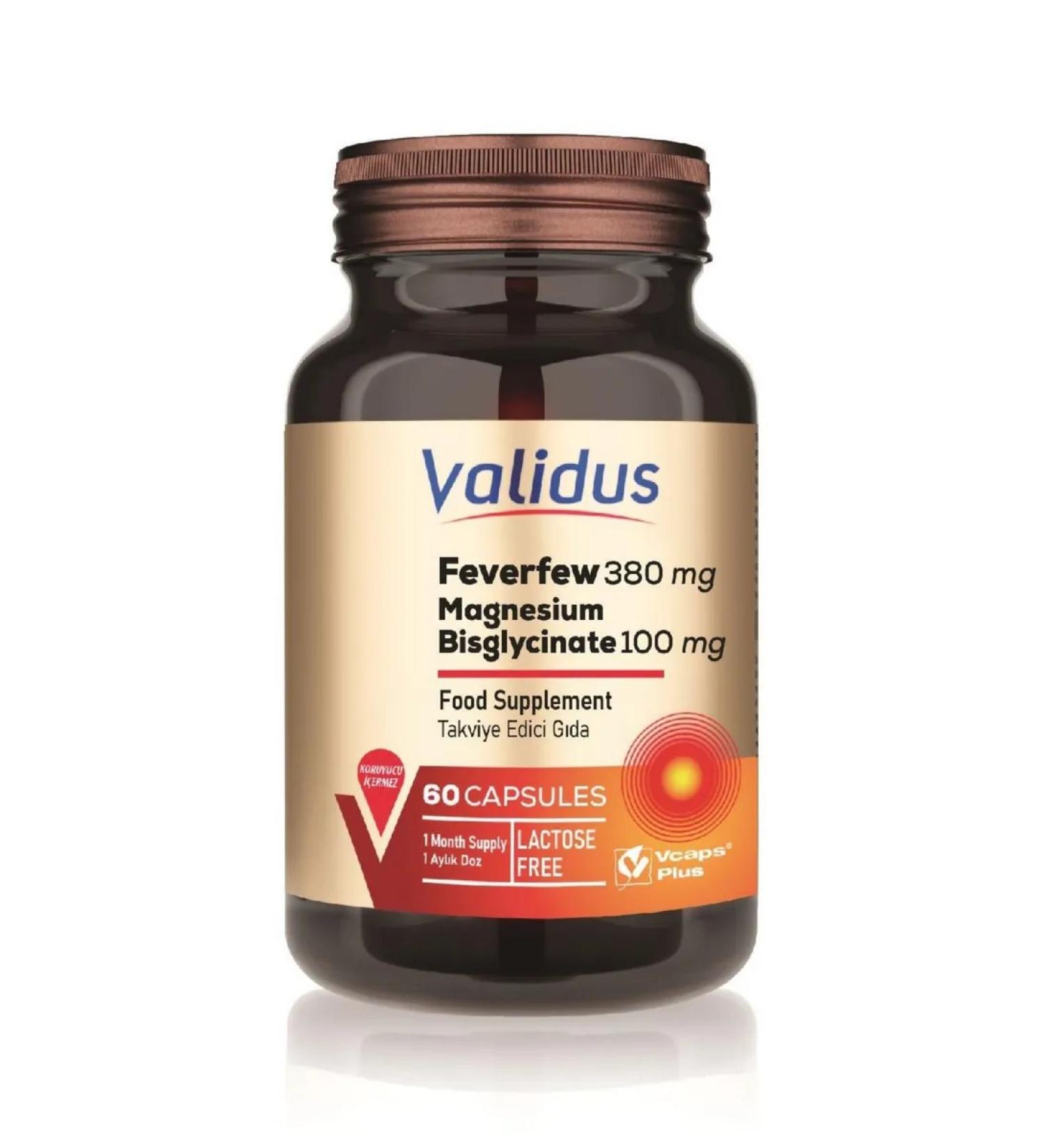 Validus Tansy (Fiverfue) 30 capsules - Buy Online on GoSupps.com