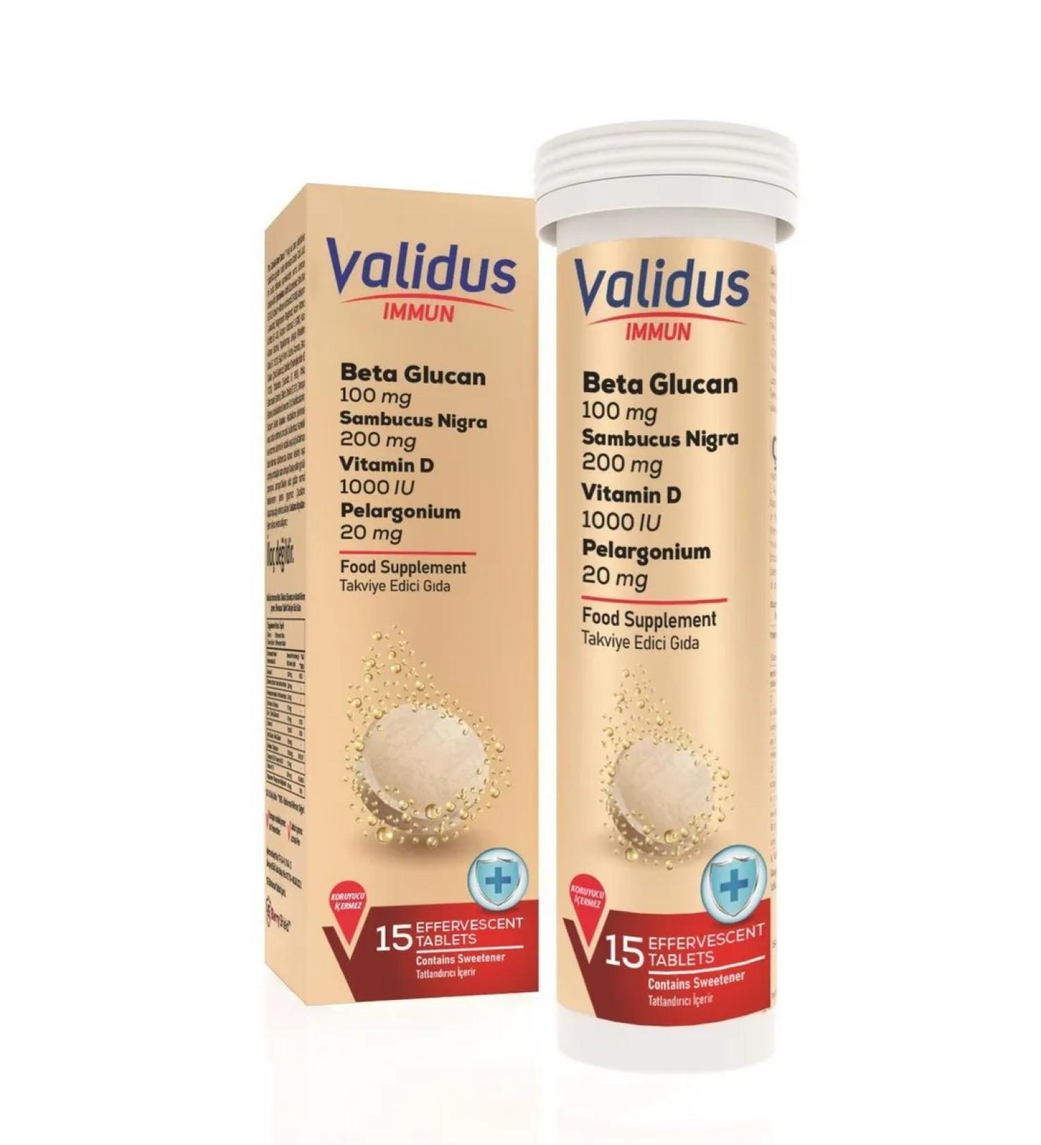 Validus Immunostimulating complex with beta-glucan 15 spikes - Buy Online on GoSupps.com